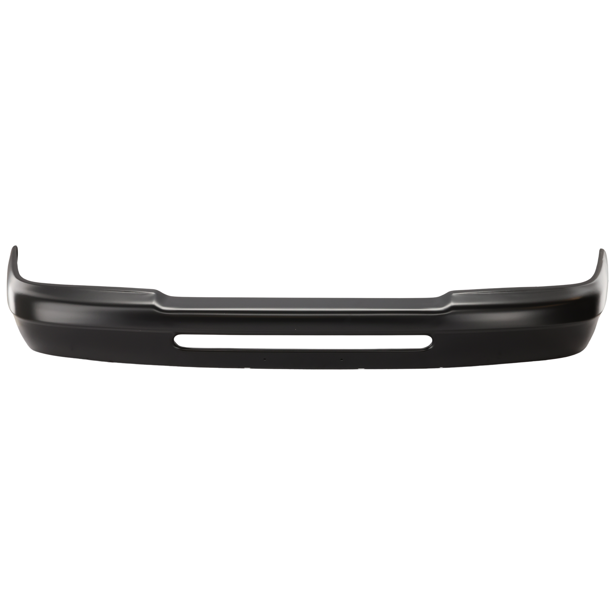 AM RANGER 93-97 FRONT BUMPER Black PTM w o Molding Holes SKU 7820 Partslink FO1002243 OEM YL2Z17757CAB PFM