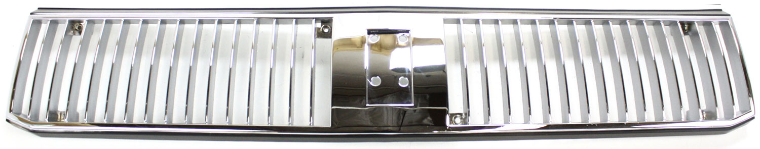 AM CUTLASS CIERA 89-92 GRILLE Chrome Shell and Insert w Single Headlamps SKU 8157 Partslink GM1200106 OEM 10068949