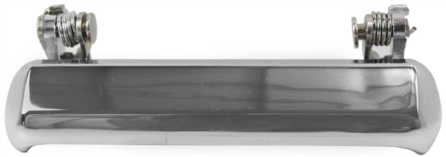AM NISSAN PICKUP 80-86 EXTERIOR FRONT DOOR HANDLE RH Chrome SKU 895 Partslink NI1311109 OEM 8060601W00