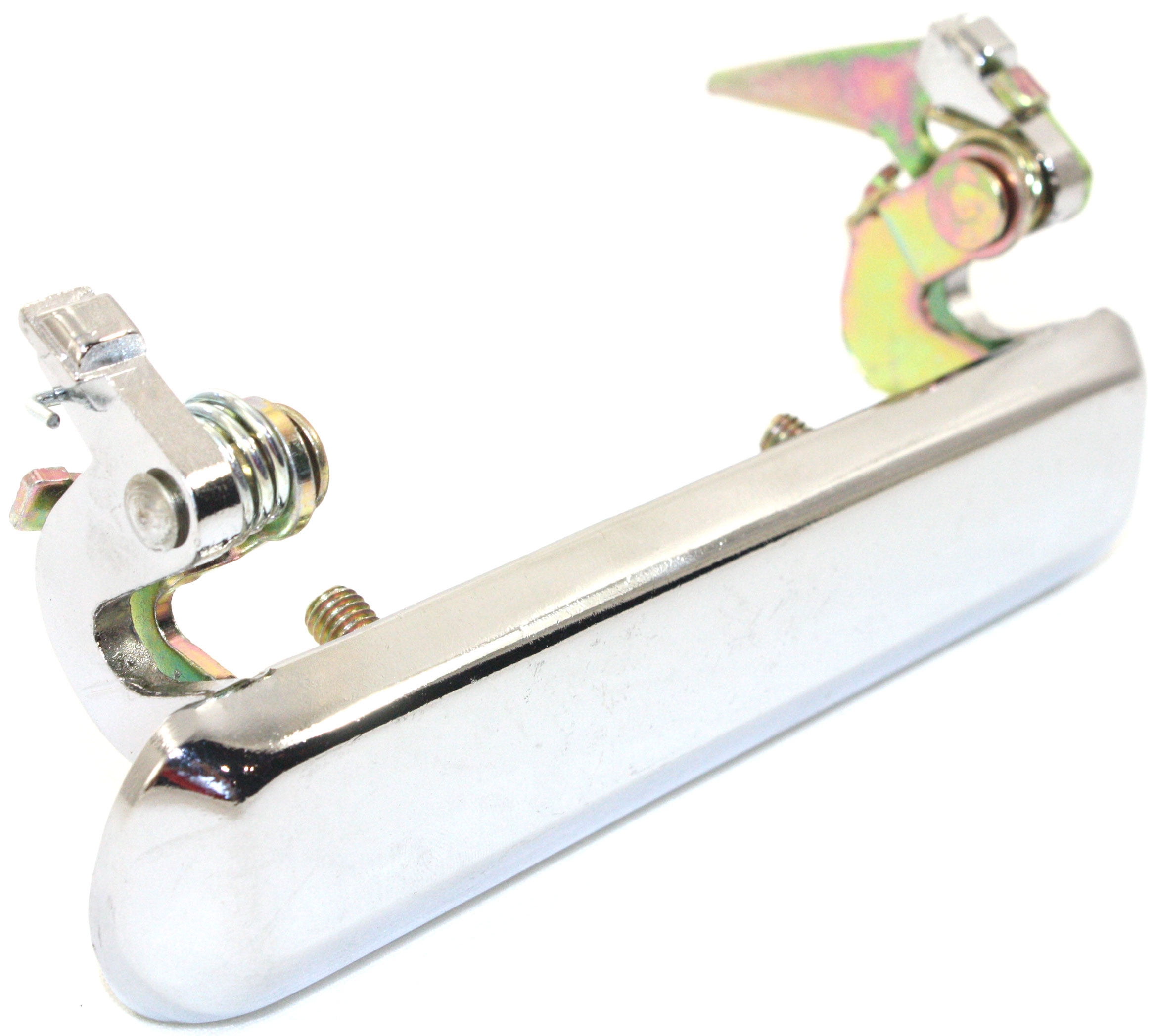 AM NISSAN PICKUP 80-86 EXTERIOR FRONT DOOR HANDLE LH Chrome SKU 896 Partslink NI1310109 OEM 8060701W00