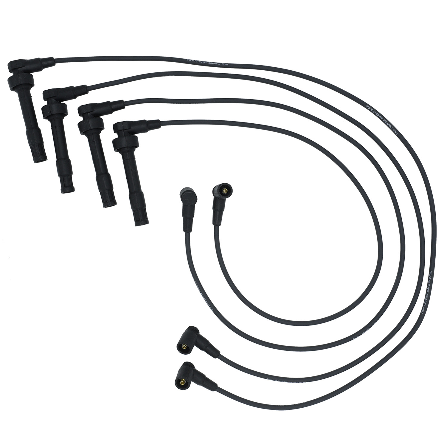 AM Wire Set 7MM 4 CYL SKU 9241204