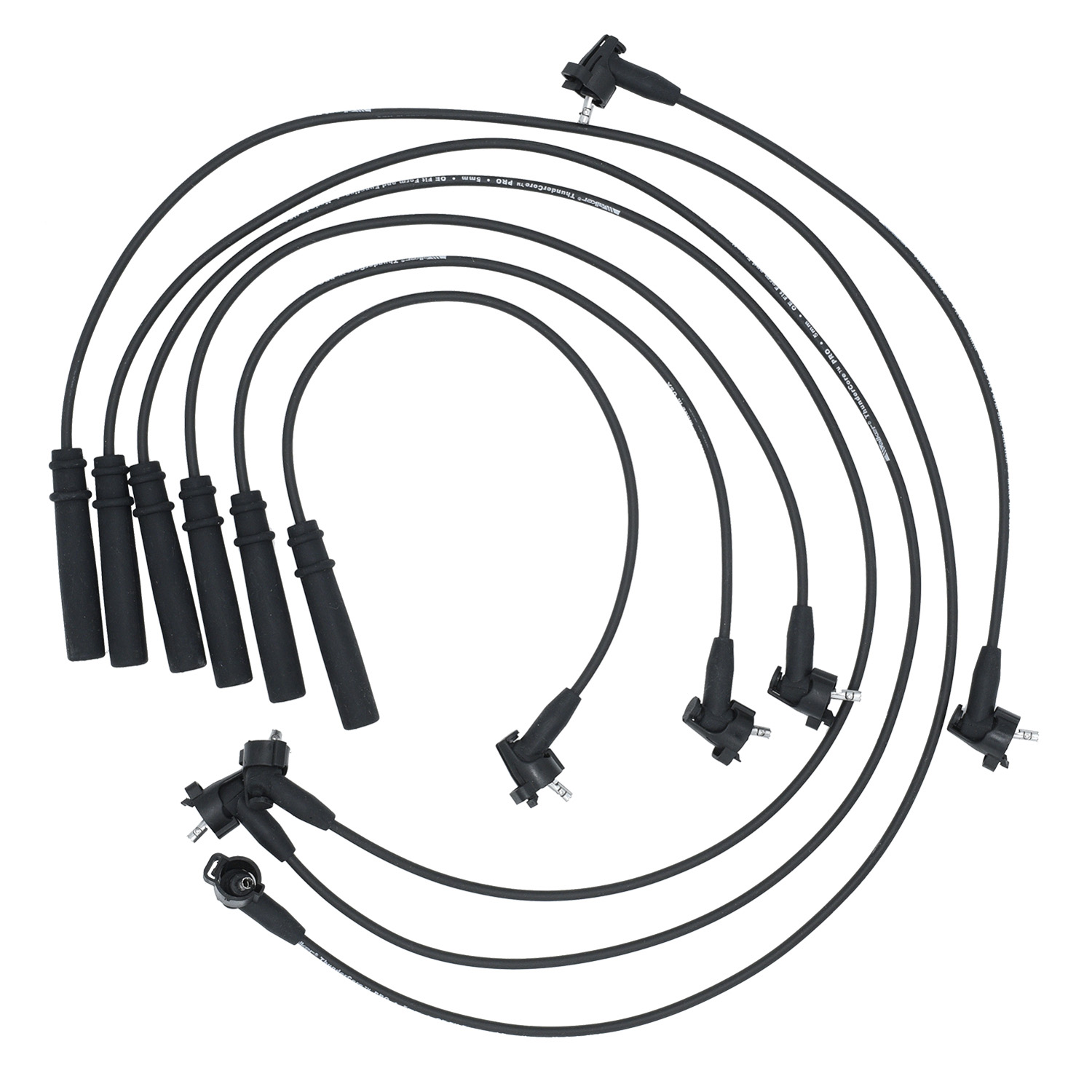 AM Wire Set 5MM 6 CYL SKU 9241314
