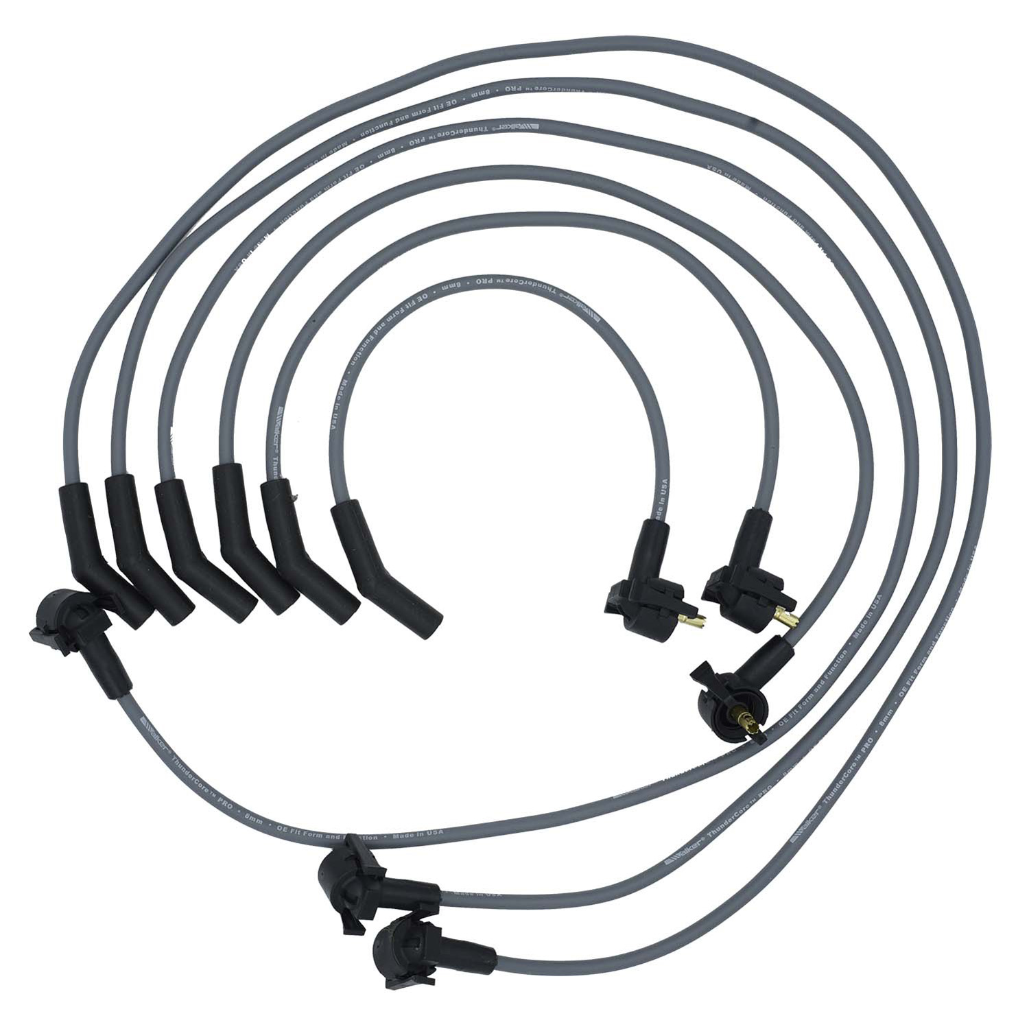 AM Wire Set 8MM 6 CYL SKU 9241378