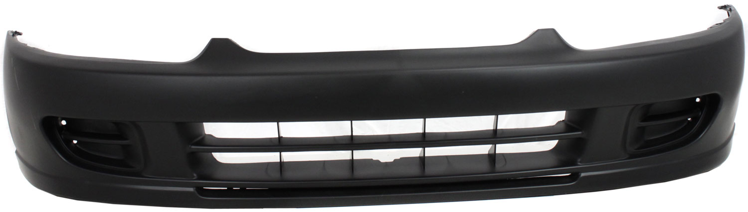 AM MIRAGE 97-02 FRONT BUMPER COVER Primed w o Fog Light Holes Coupe SKU 9304 Partslink MI1000256 OEM MR296316