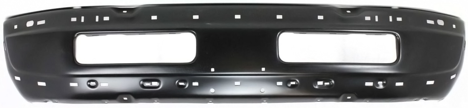 AM RAM 1500-94-01-2500-3500-94-02 FRONT BUMPER Face Bar Black 99-02 w o Sport Pkg SKU 9361 Partslink CH1002173 CH1002259 OEM 5DY06PSJ 5011476AD