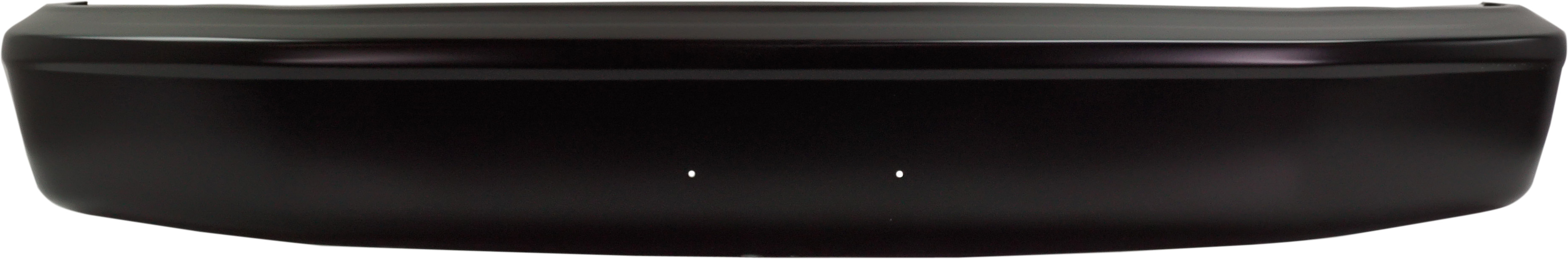 AM BRONCO 92-96 F SERIES 92-97 FRONT BUMPER Face Bar Black w o Pad Holes and Bumper Cut Outs w Night Package Exc. Lightning Model SKU 9428 Partslink FO1002340 OEM F2TZ17757D