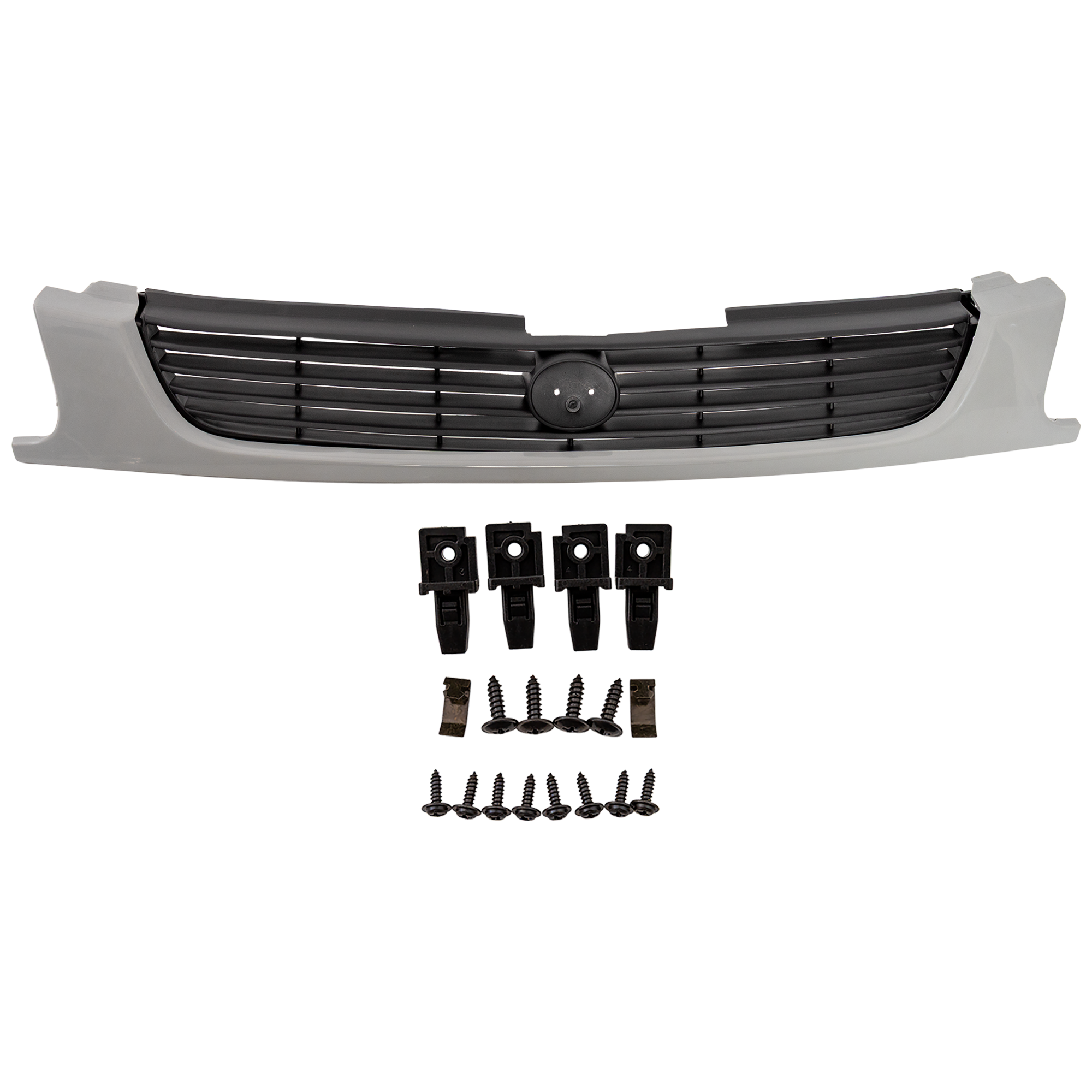 AM PROTEGE 95-96 GRILLE Gray Shell w Black Insert Sedan SKU 9434 Partslink MA1200130 OEM BC1M50710DPT
