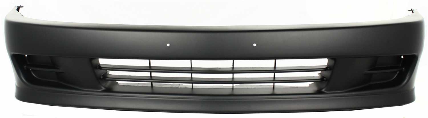 AM MIRAGE 97-02 FRONT BUMPER COVER Primed w o Fog Light Holes Sedan SKU 9525P Partslink MI1000257 OEM MR296315