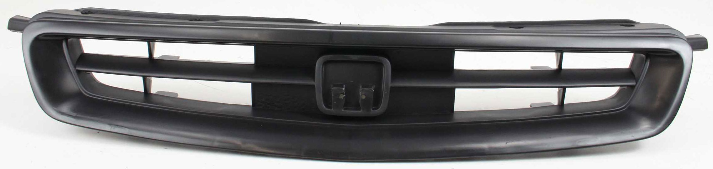 AM CIVIC 96-98 GRILLE Textured Black Shell and Insert Coupe Exc. Si Model Hatchback CX DX Models SKU 9609 Partslink HO1200144 OEM 71121S00A01ZL