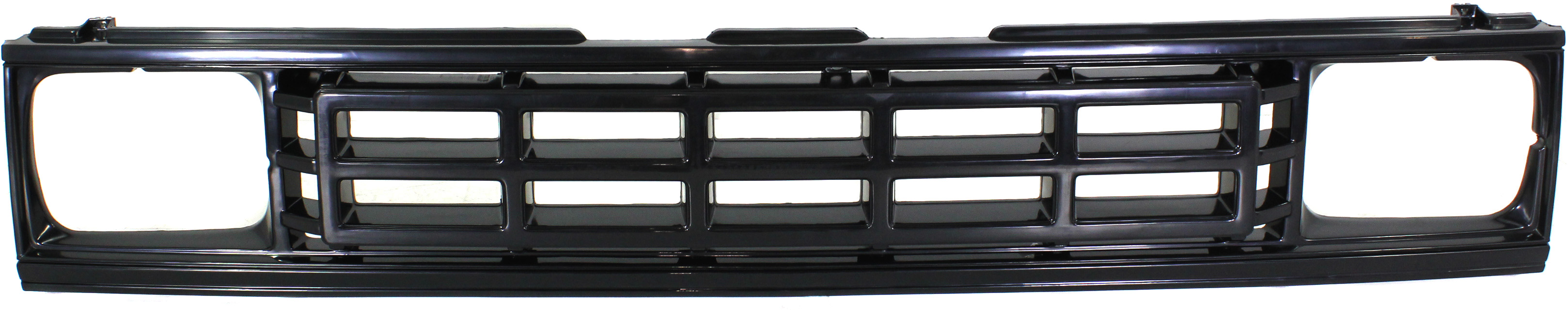 AM MINI RAM 87-88 RAM 50 P U 87-93 GRILLE Plastic Black Shell and Insert SKU 977 Partslink MI1200106 OEM MB527063