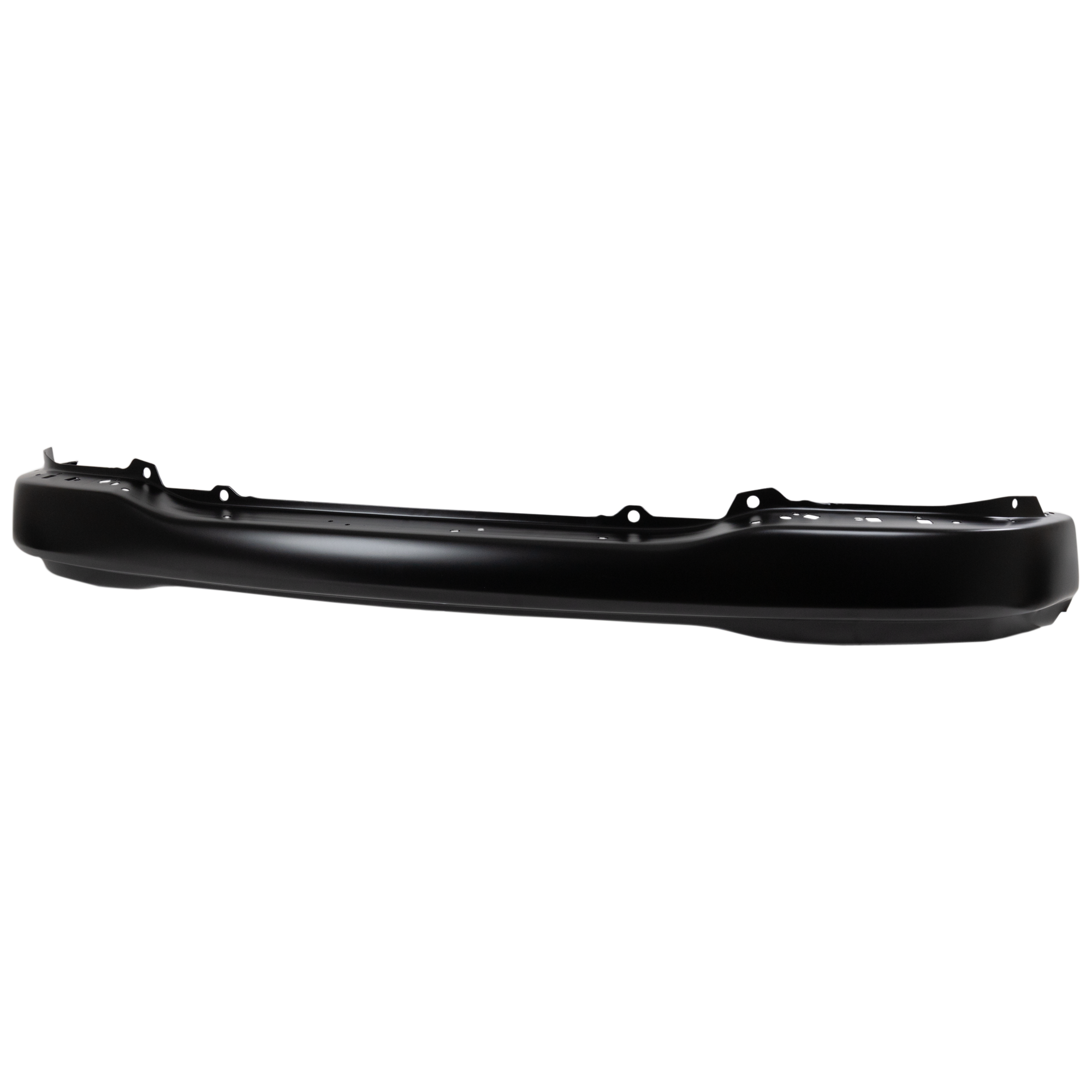 AM F 150-99-04 EXPEDITION 99-02 FRONT BUMPER Black w Pad Holes Exc. Lightning Model SKU 9812 Partslink FO1002357 OEM YL3Z17757CAA