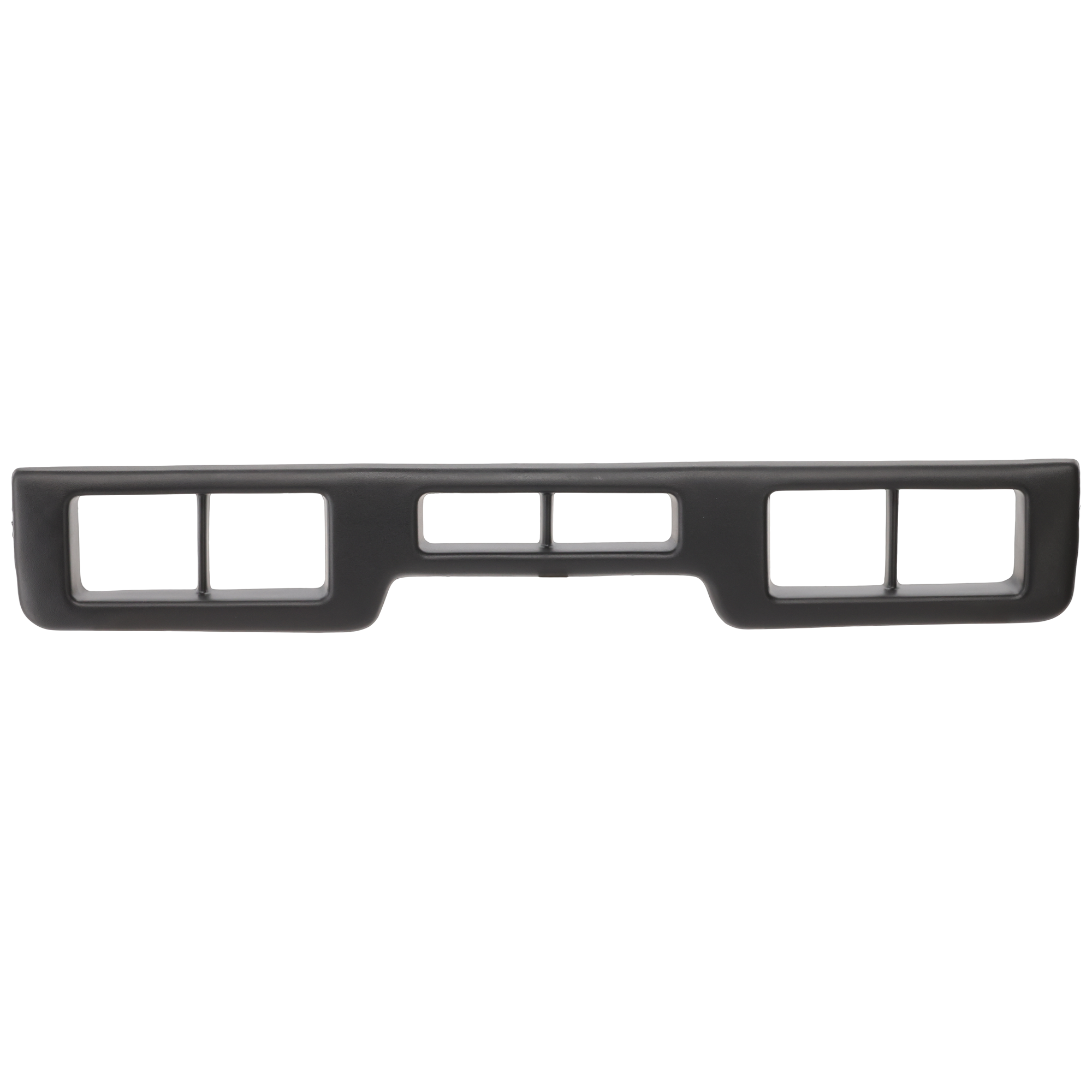 AM F SERIES BRONCO 92-96 FRONT BUMPER MOLDING Center fits bumper w center air holes SKU 9832 Partslink FO1057272 OEM F3TZ17K833K