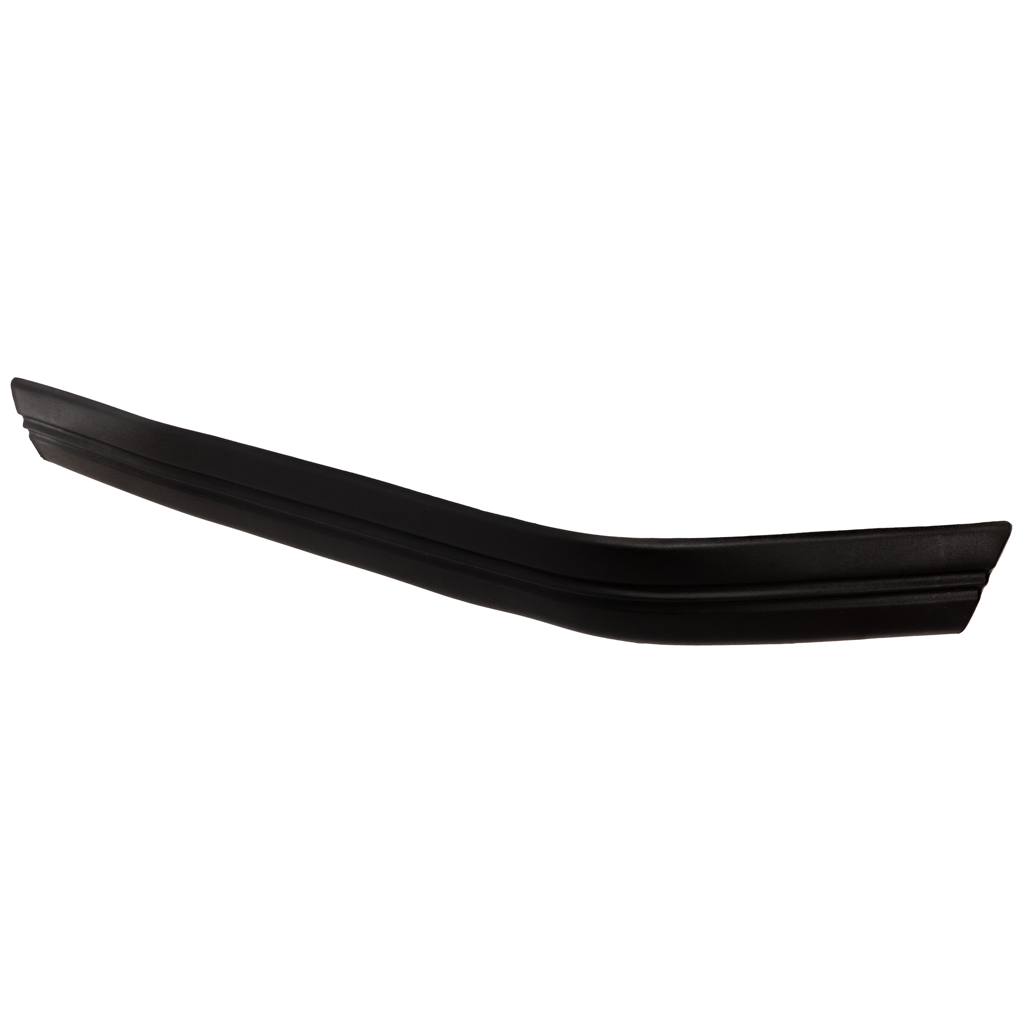 AM F SERIES BRONCO 92-96 FRONT BUMPER MOLDING LH fits bumper w center air holes SKU 9834-1 Partslink FO1058271 OEM F3TZ17K833J