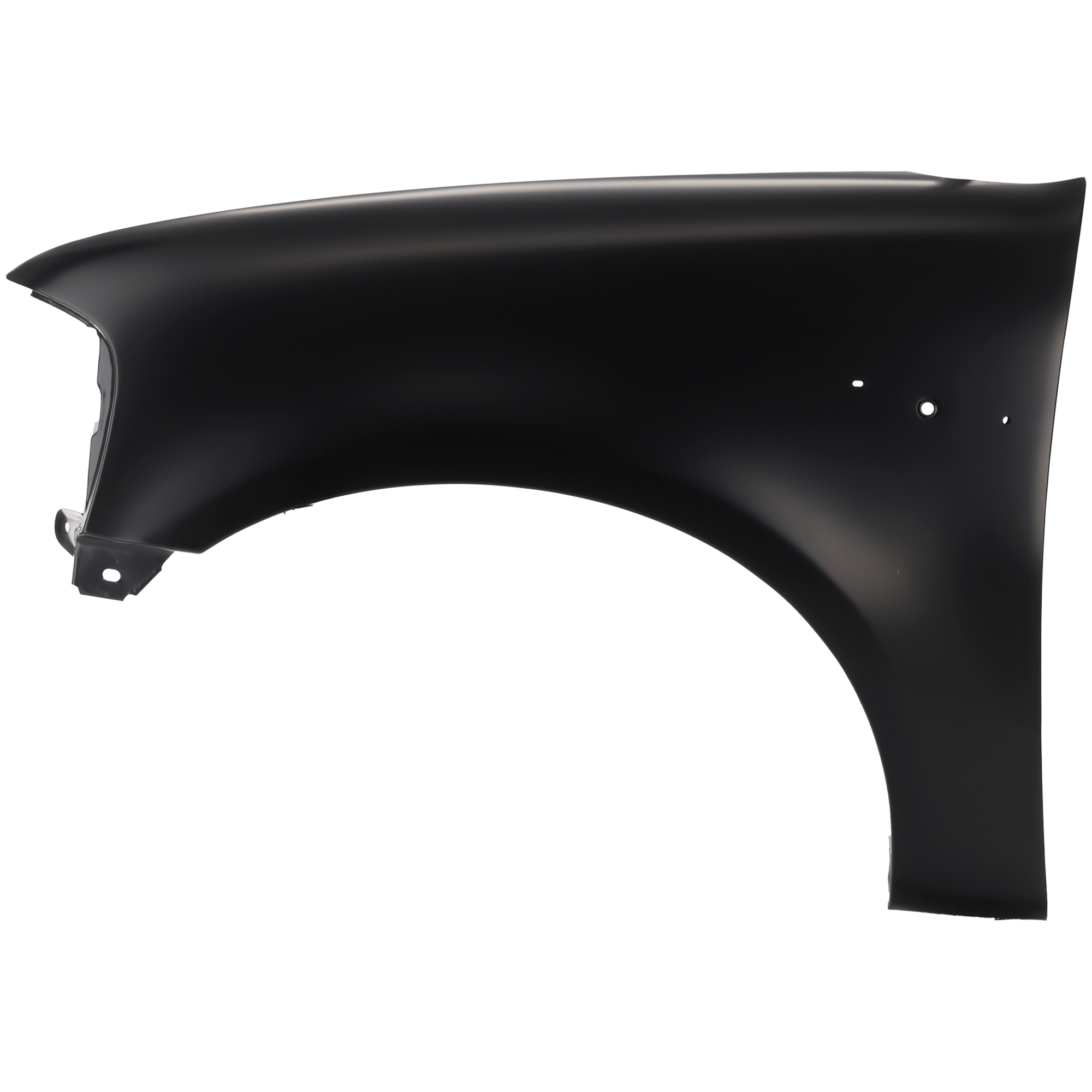 AM F SERIES 97-04 FRONT FENDER LH Primed w o Wheel Opening Molding Holes SKU 9837 Partslink FO1240191 OEM 2L3Z16006BA