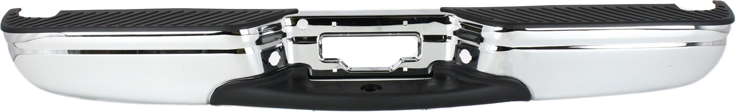 AM F 150-97-03 F 150 HERITAGE 04-04 STEP BUMPER FACE BAR AND PAD w Pad Provision w o Mounting Bracket Chrome Fleetside Regular Cab SuperCab w o Brackets Excluded Crew Cab SKU 9847 Partslink FO1103101 OEM XL3Z17906CB PFM