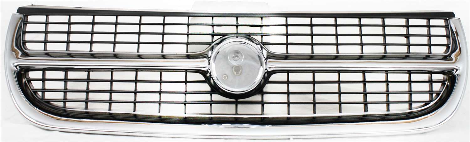 AM SEBRING 96-97 GRILLE Plastic Chrome Shell Painted Black Insert Convertible SKU 9860 Partslink CH1200215 OEM 5264000