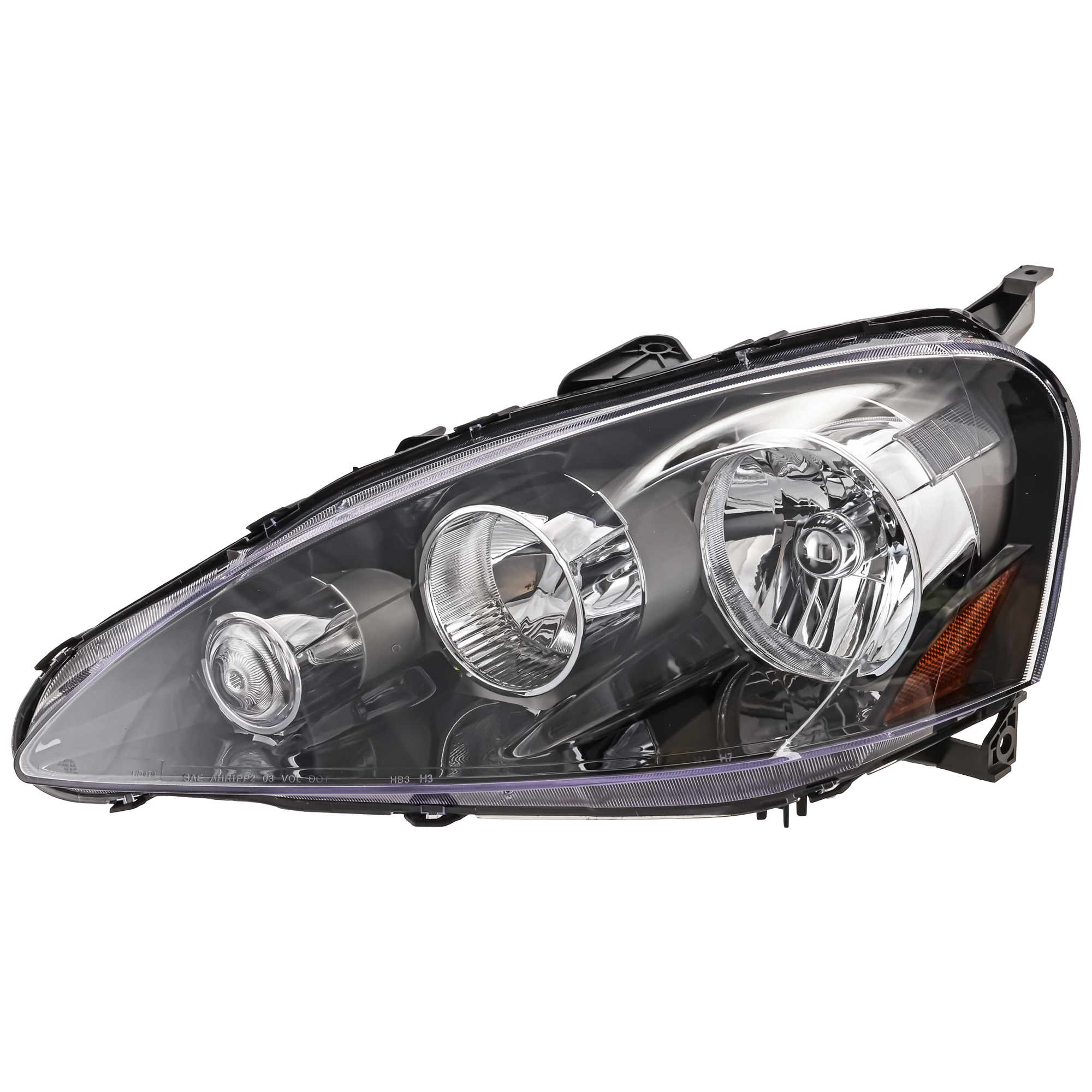 AM RSX 05-06 HEAD LAMP LH Lens and Housing SKU A100130 Partslink AC2518108 OEM 33151S6MA51