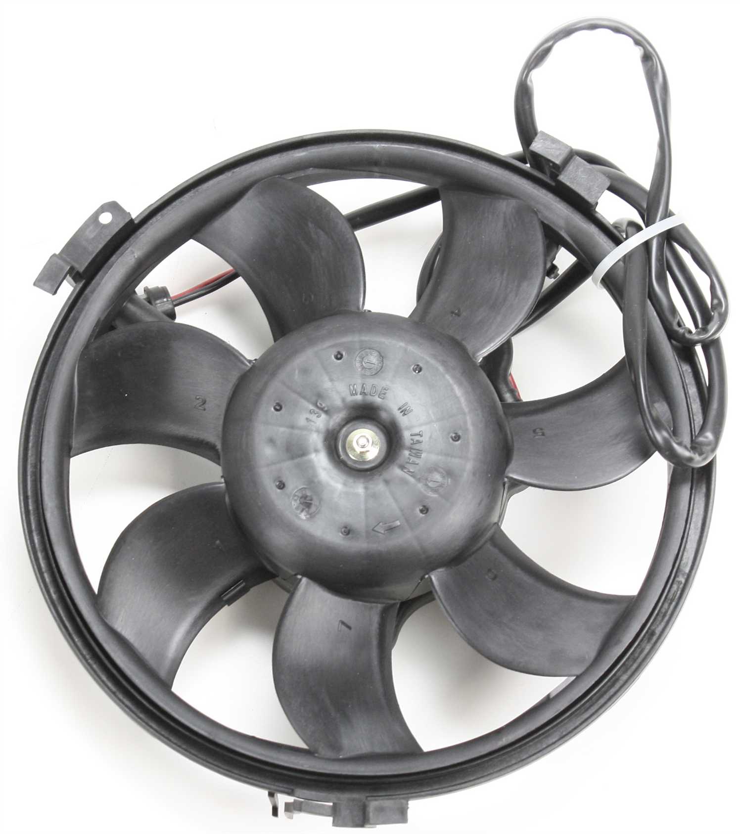 AM A6-98-01 RADIATOR FAN BLADE MOTOR ASSY. SKU A160902 Partslink VW3115102 OEM 8D0959455C