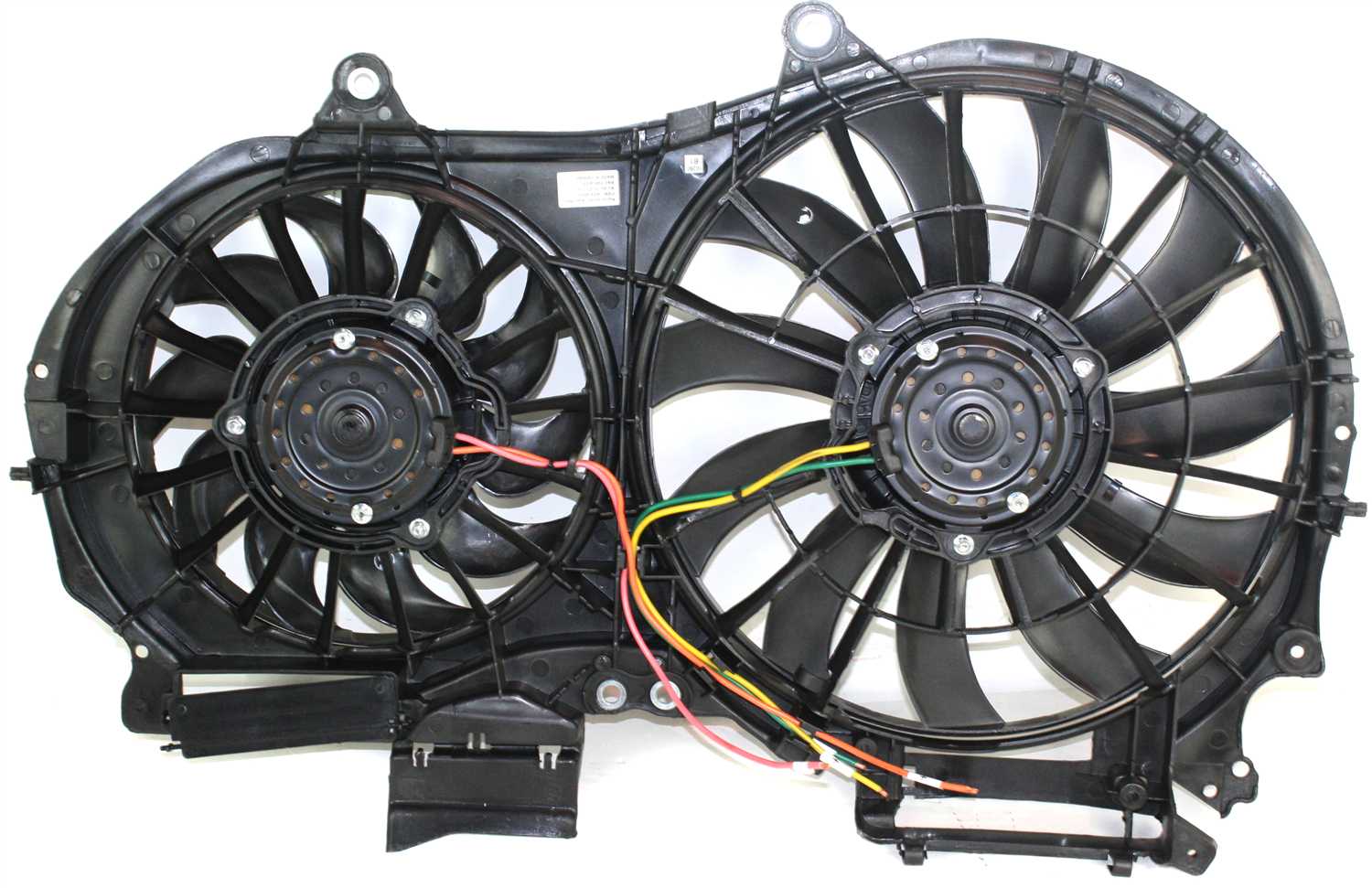 AM A4-02-06 RADIATOR FAN SHROUD ASSEMBLY Dual Type 3.0L SKU A160912 Partslink AU3115108 OEM 8E0121207J