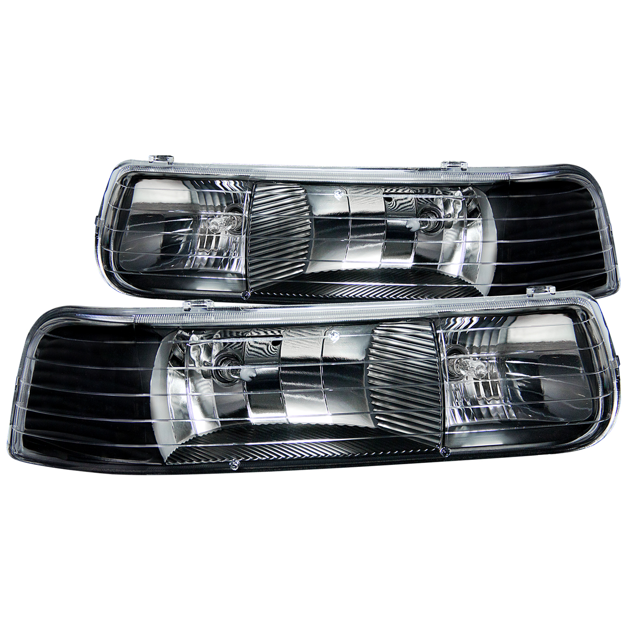 AM HEADLIGHTS|CRYSTAL BLACK SKU A1R111155 Partslink GM2502187 GM2503187 OEM GM2502187-16526134