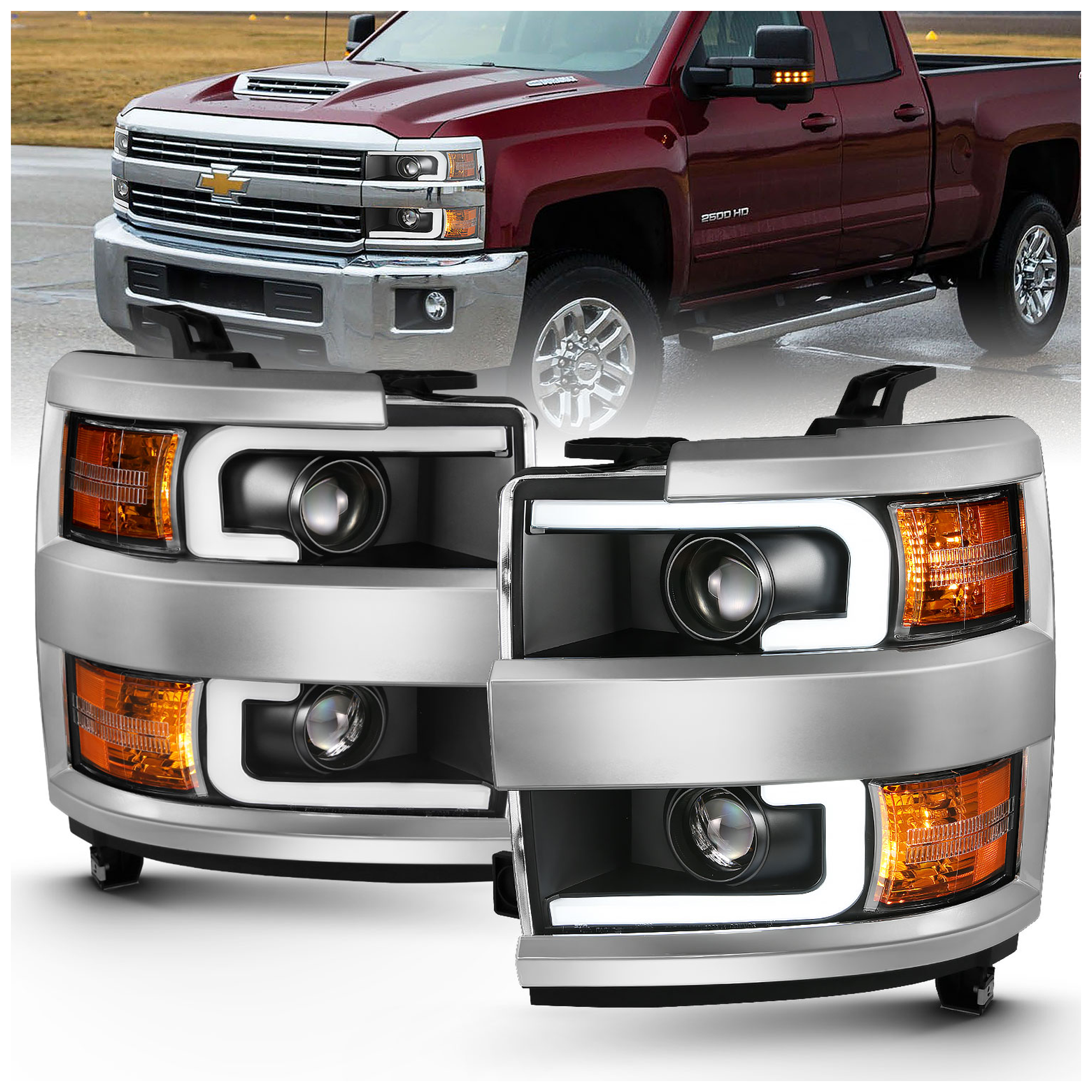 AM Headlight SKU A1R111359 Partslink GM2502439 GM2503439 OEM GM2502439-84388597