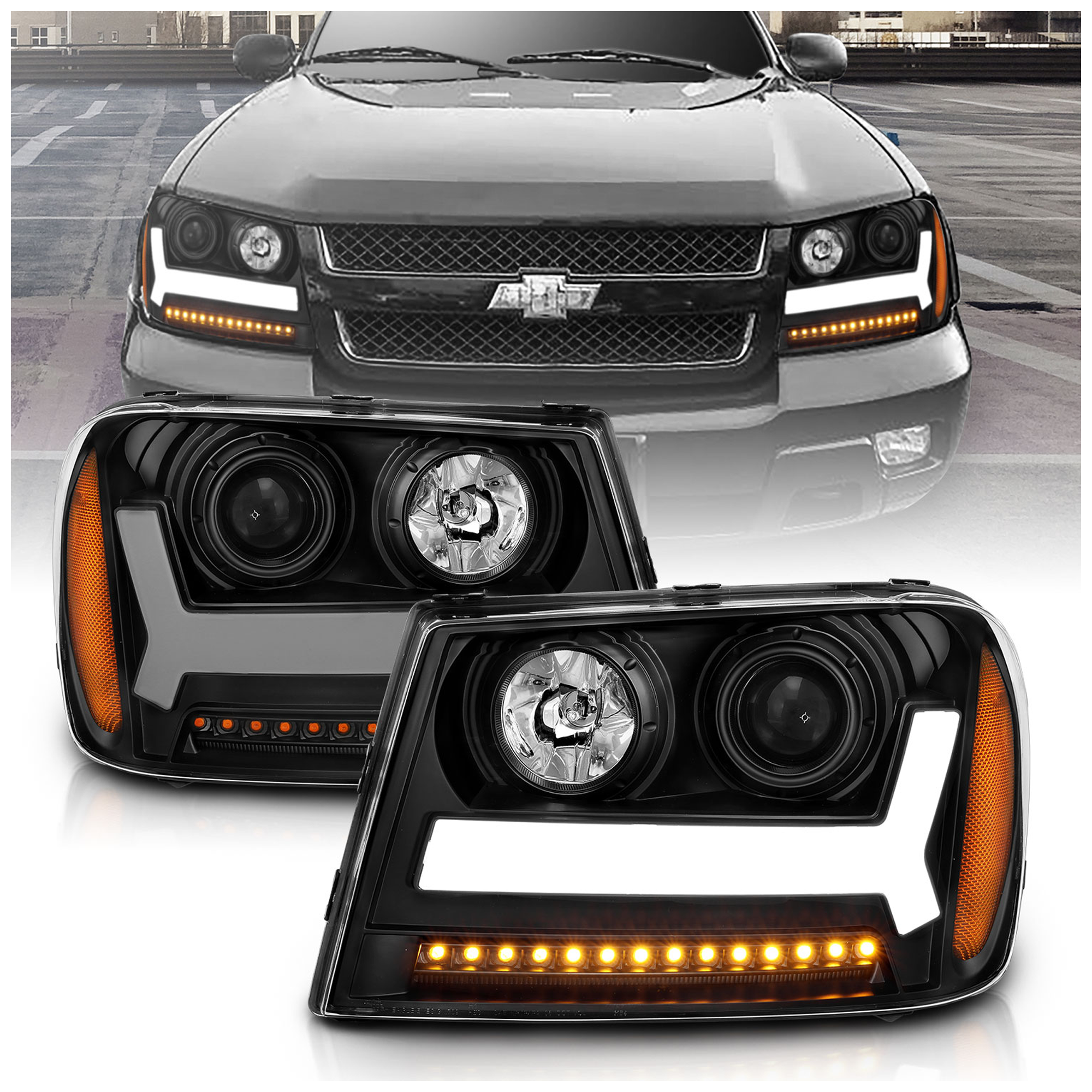 AM Headlight SKU A1R111390 Partslink GM2502304 GM2503304 OEM GM2502304-25970908