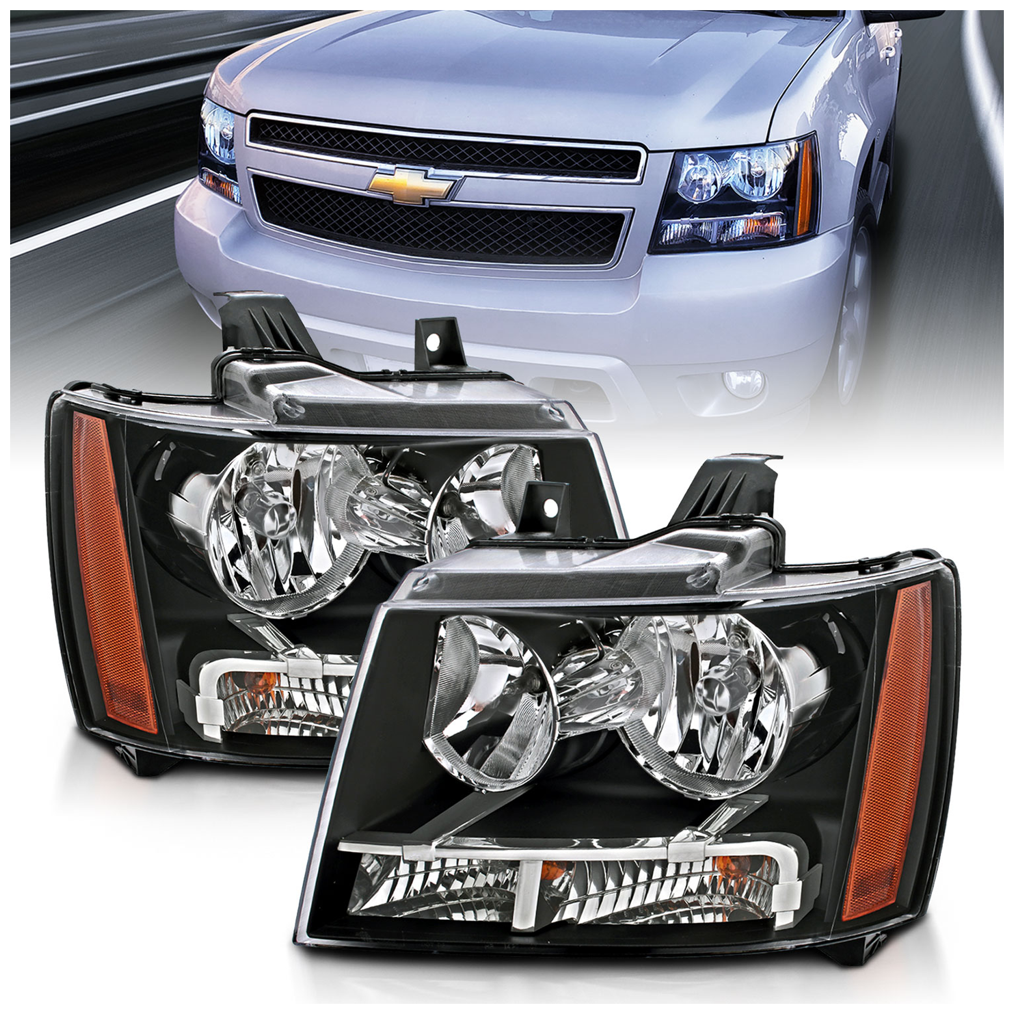 AM Headlight SKU A1R111392 Partslink GM2502263 GM2503263 OEM GM2502263-22853026