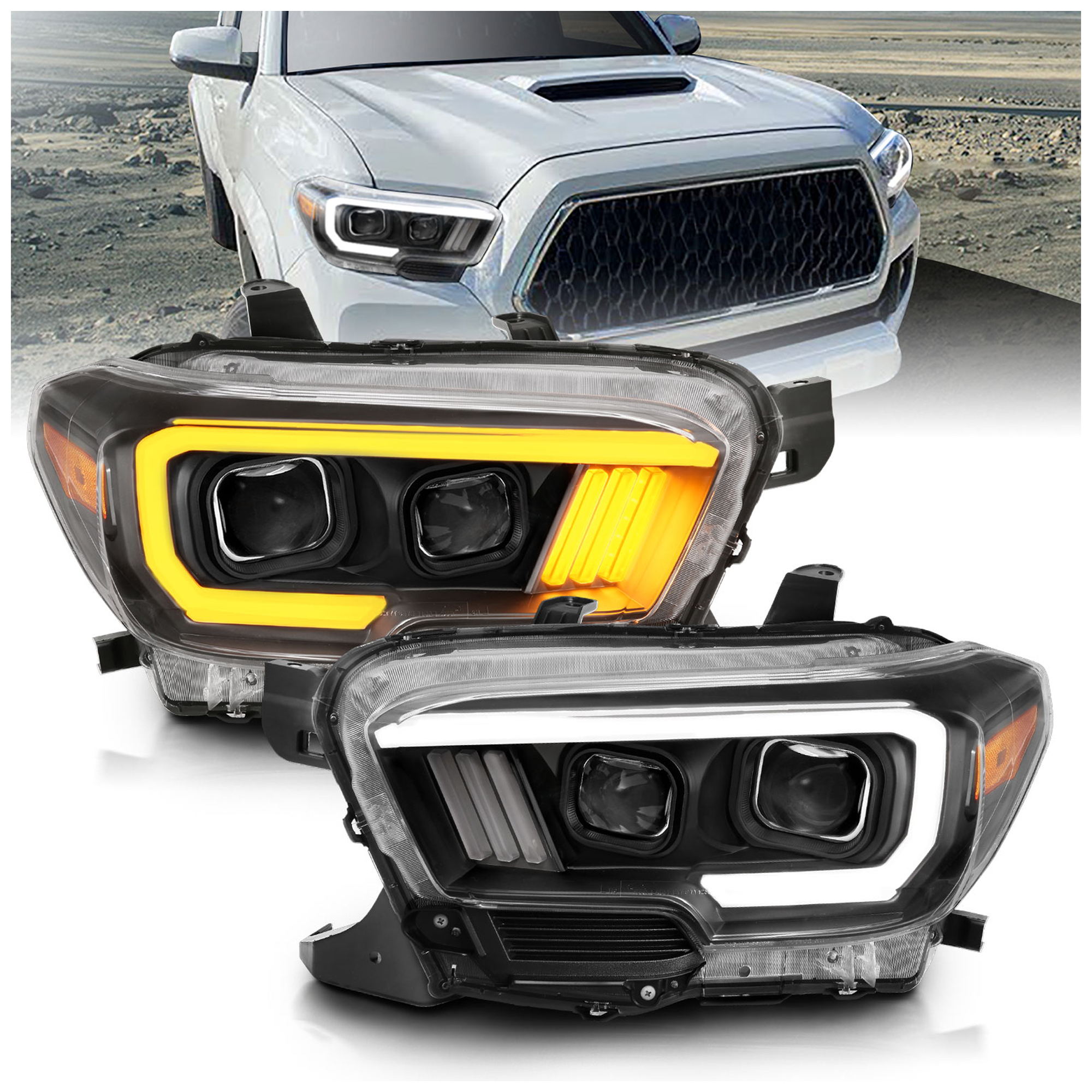 AM Headlight SKU A1R111396 Partslink TO2503243 TO2502243 TO2503242 TO2502242 OEM 8111004250-8115004250-81110042