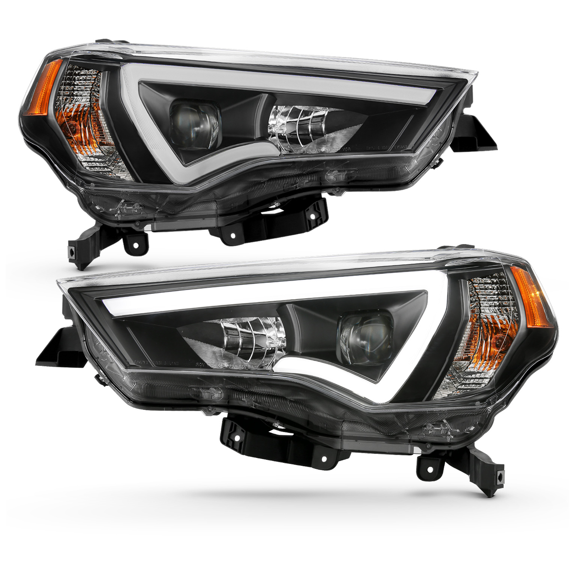 AM Projector Headlights SKU A1R111416 Partslink TO2519150 TO2518150 OEM 81130-35541-81170-35571