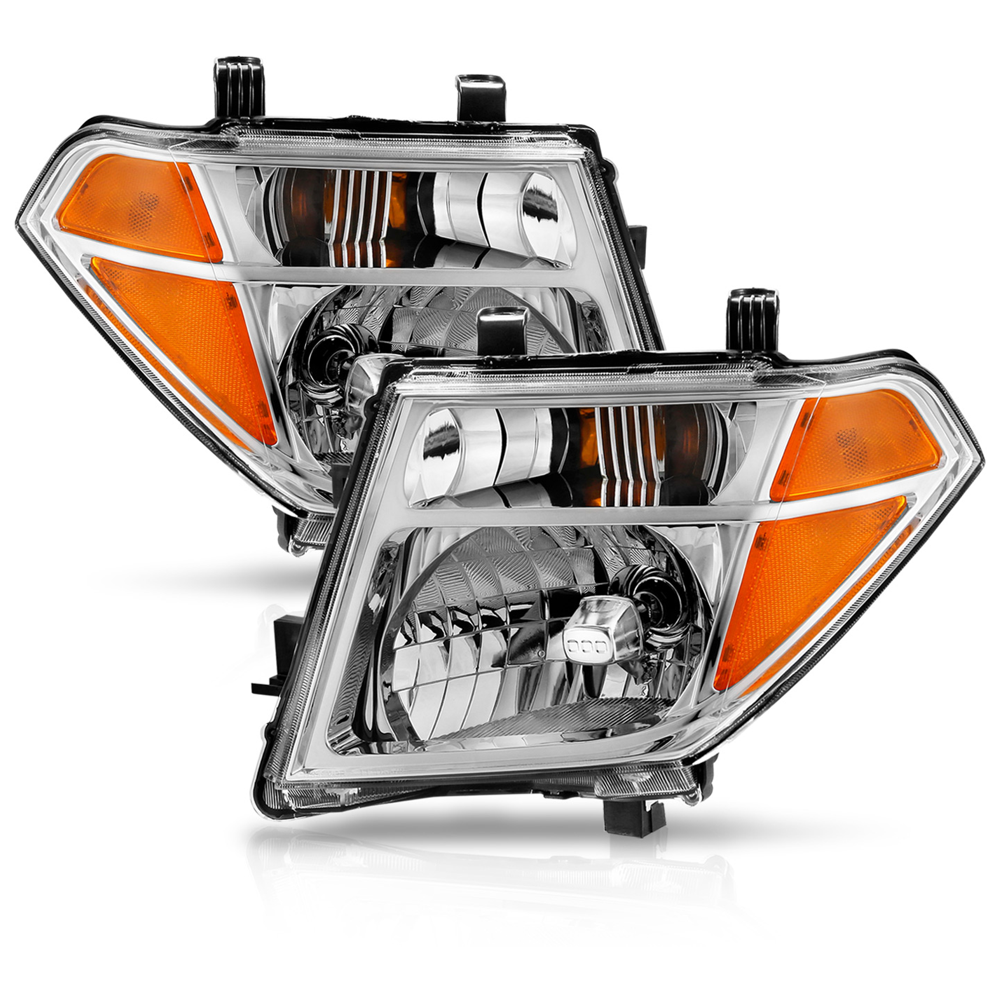 AM Crystal Headlights SKU A1R111463 Partslink NI2502157 NI2503157 OEM NI2502157-26010EA525
