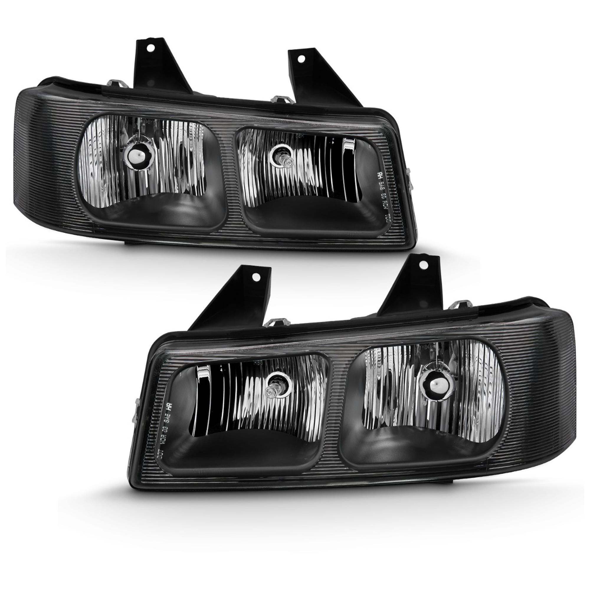AM Crystal Headlights SKU A1R111474 Partslink GM2502233 GM2503233 OEM 15879433-25758557-15879432-257