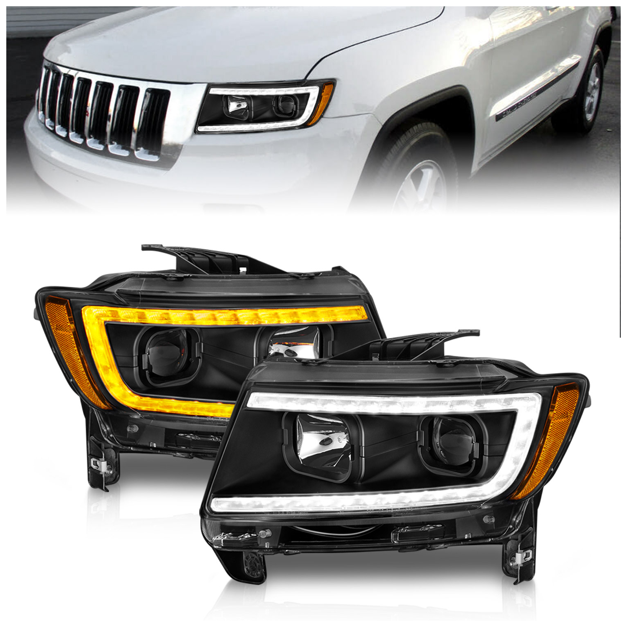AM Headlight SKU A1R111568 Partslink CH2502224 CH2503224 OEM CH2502224-55079378AF