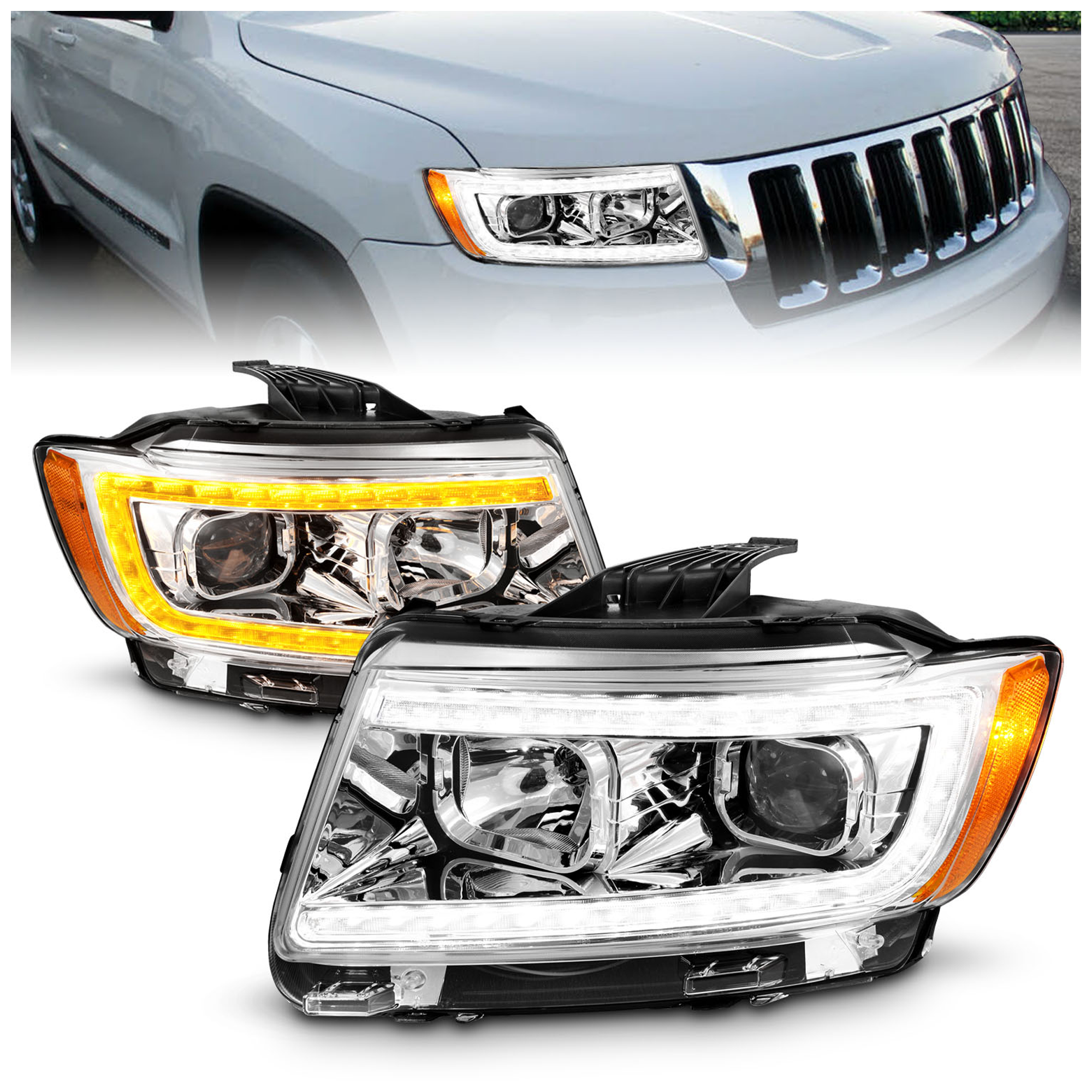 AM Headlight SKU A1R111569 Partslink CH2502224 CH2503224 OEM CH2502224-55079378AF