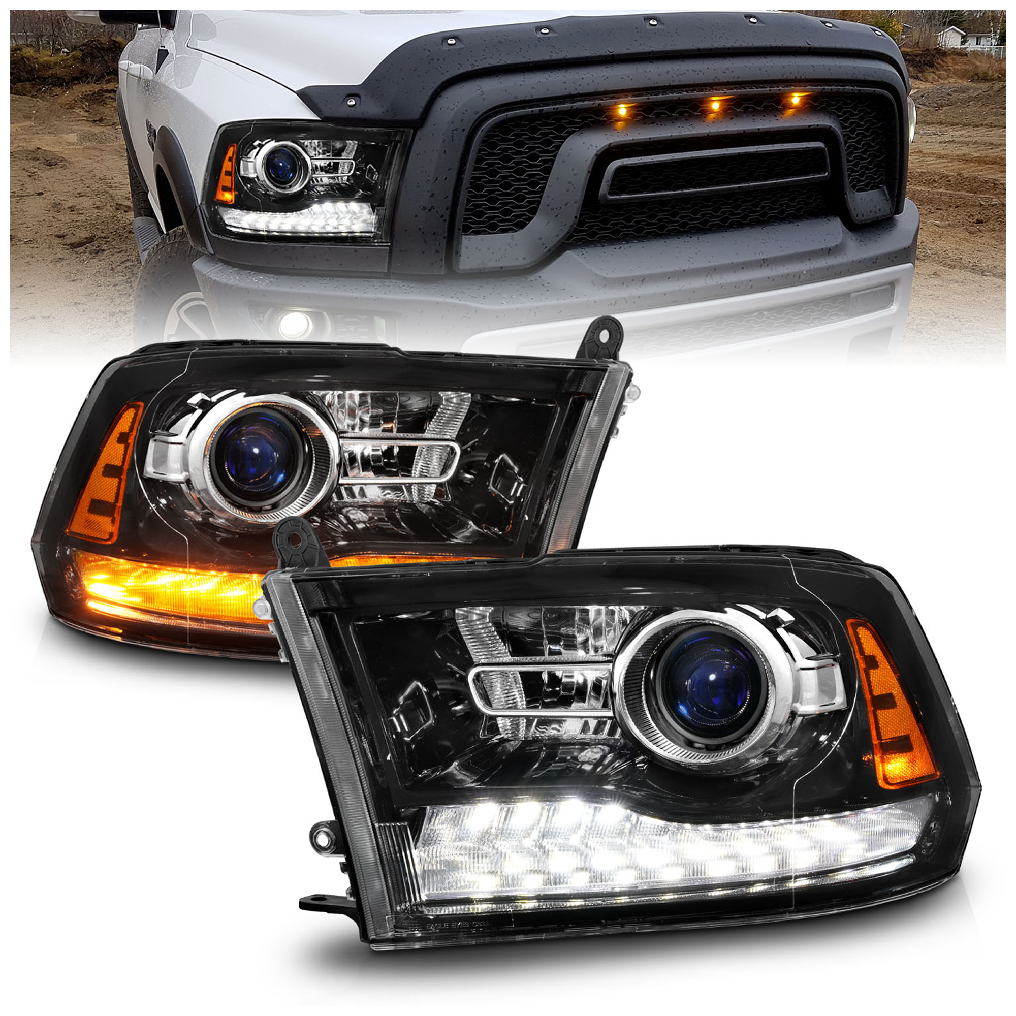 AM Headlight SKU A1R111608