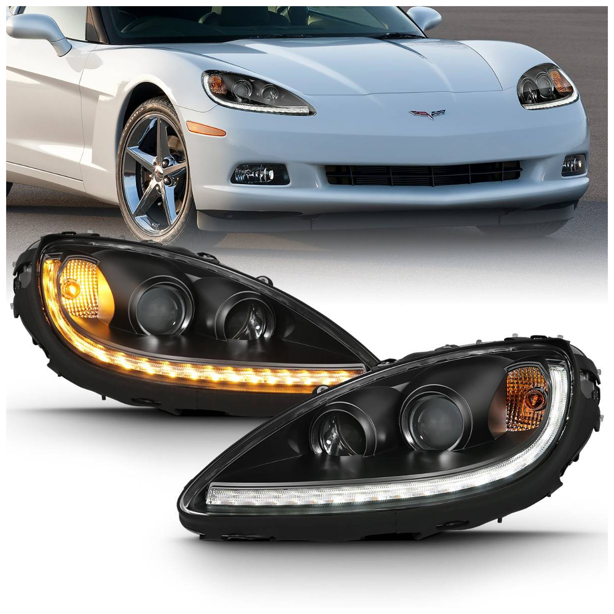 AM Projector Headlights SKU A1R121553