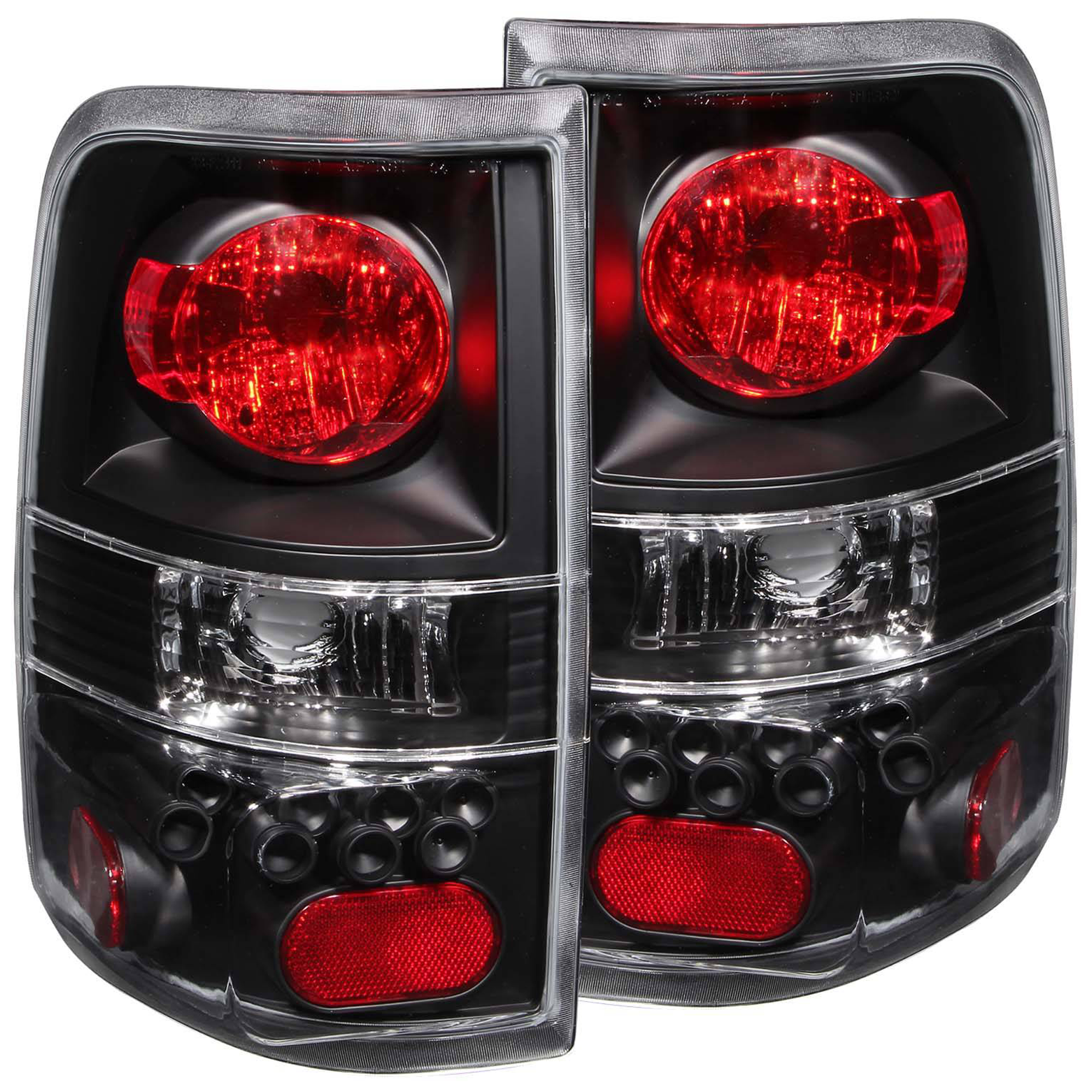 AM TAIL LIGHTS|BLACK SKU A1R211060 Partslink FO2800182 FO2801182 OEM 5L3Z13405CA 5L3Z13404CA