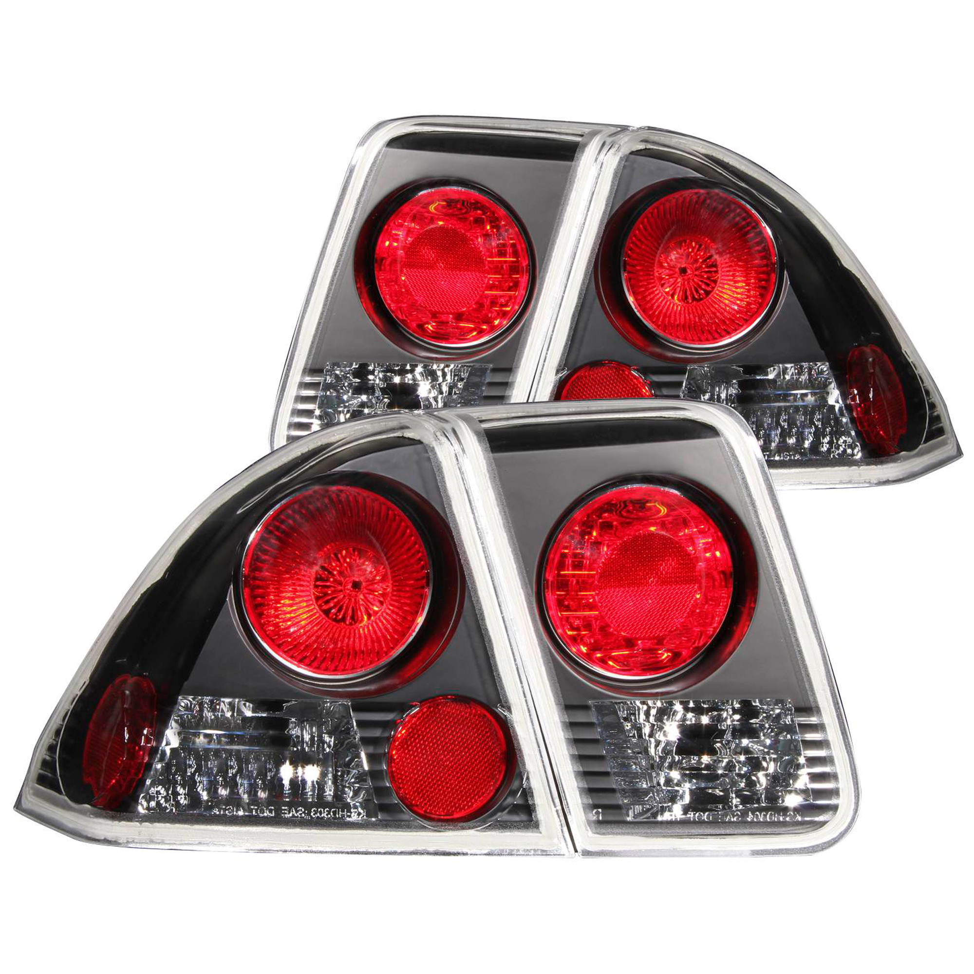 AM TAIL LIGHTS|BLACK SKU A1R221048 Partslink HO2800137 HO2801137 HO2800133 HO2801133 OEM 33551S5DA01-33550S5DA01-33550S