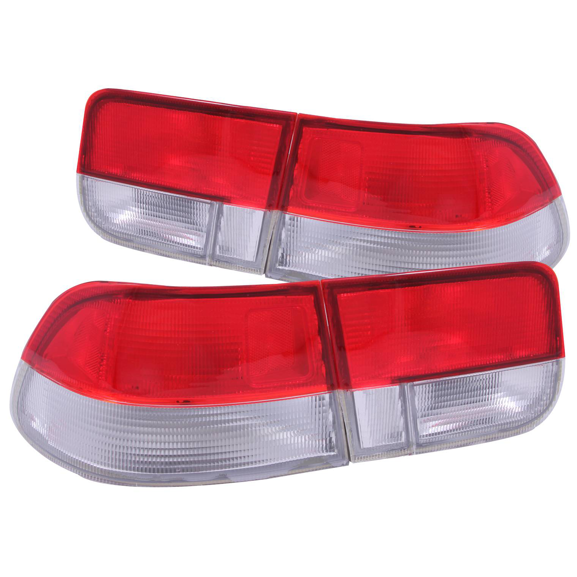 AM TAIL LIGHTS| RED CLEAR OEM STYLE SKU A1R221147 Partslink HO2800131 HO2801131 HO2818112 HO2819112 OEM 34156S02A01-34151S02A01-33551S