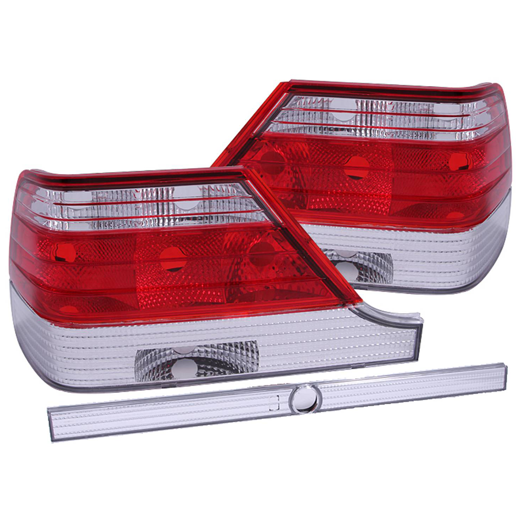 AM TAIL LIGHTS| RED CLEAR SKU A1R221153 Partslink MB2800114 MB2801114 OEM 1408205664-1408205564-14082074