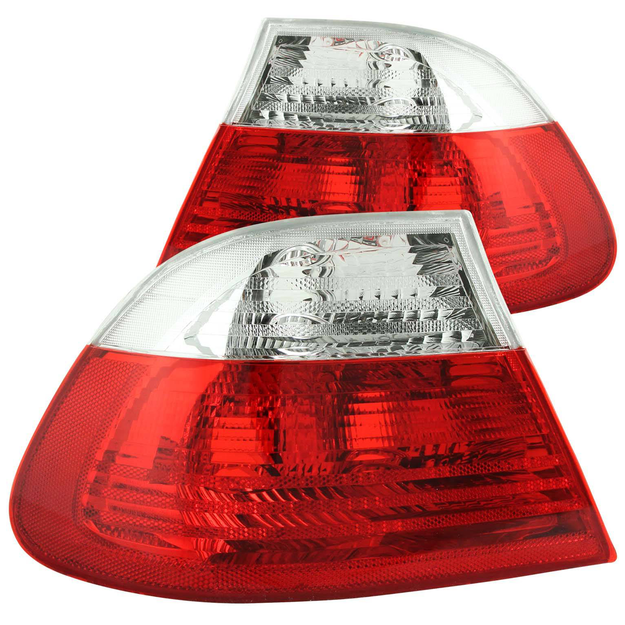AM TAIL LIGHTS|RED CLEAR SKU A1R221217 Partslink BM2502102 BM2503102 BM2520104 BM2521104 OEM 63218383825-63218383826