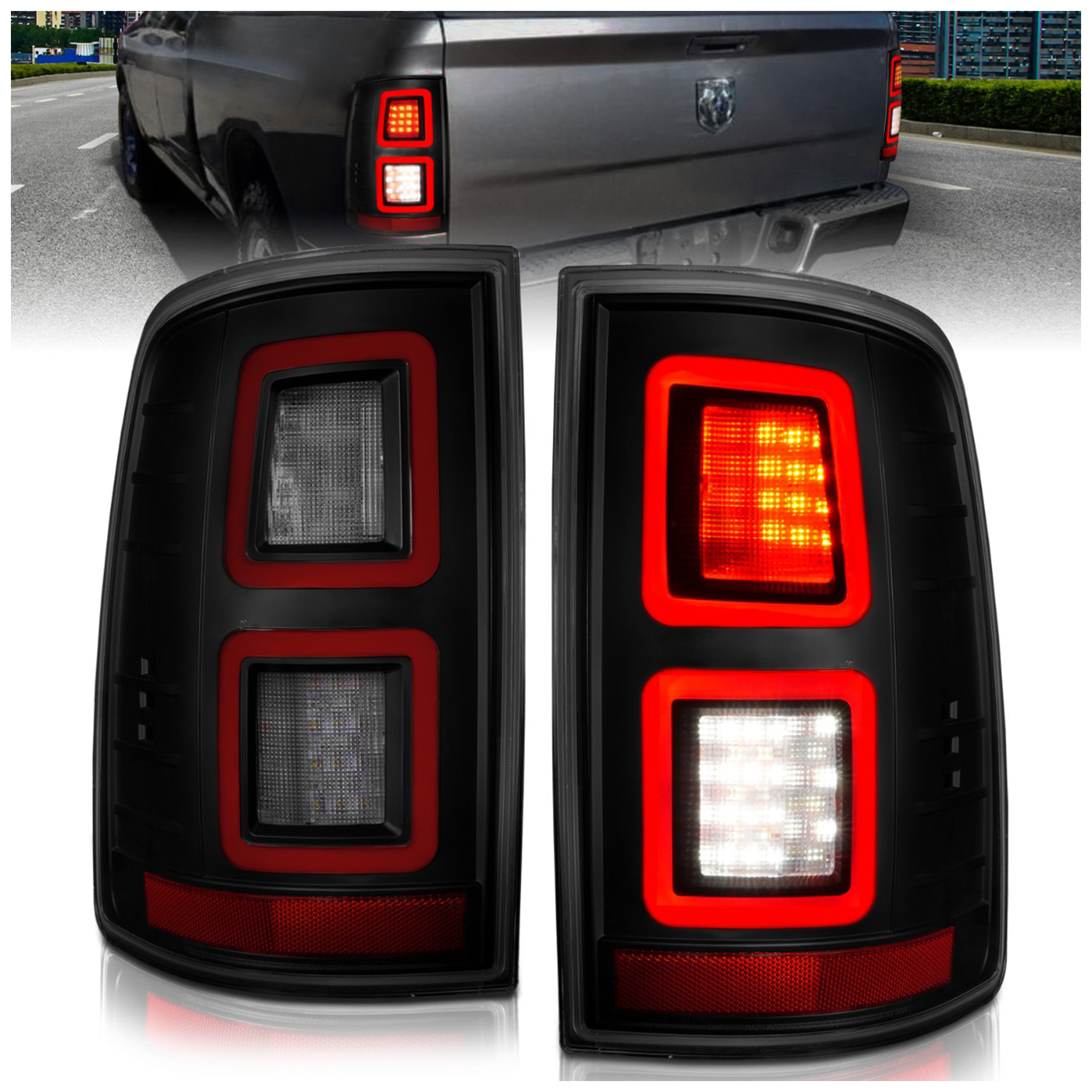 AM Tail Light SKU A1R311274 Partslink CH2819124 CH2818124 OEM 55277414AB 55277414AA