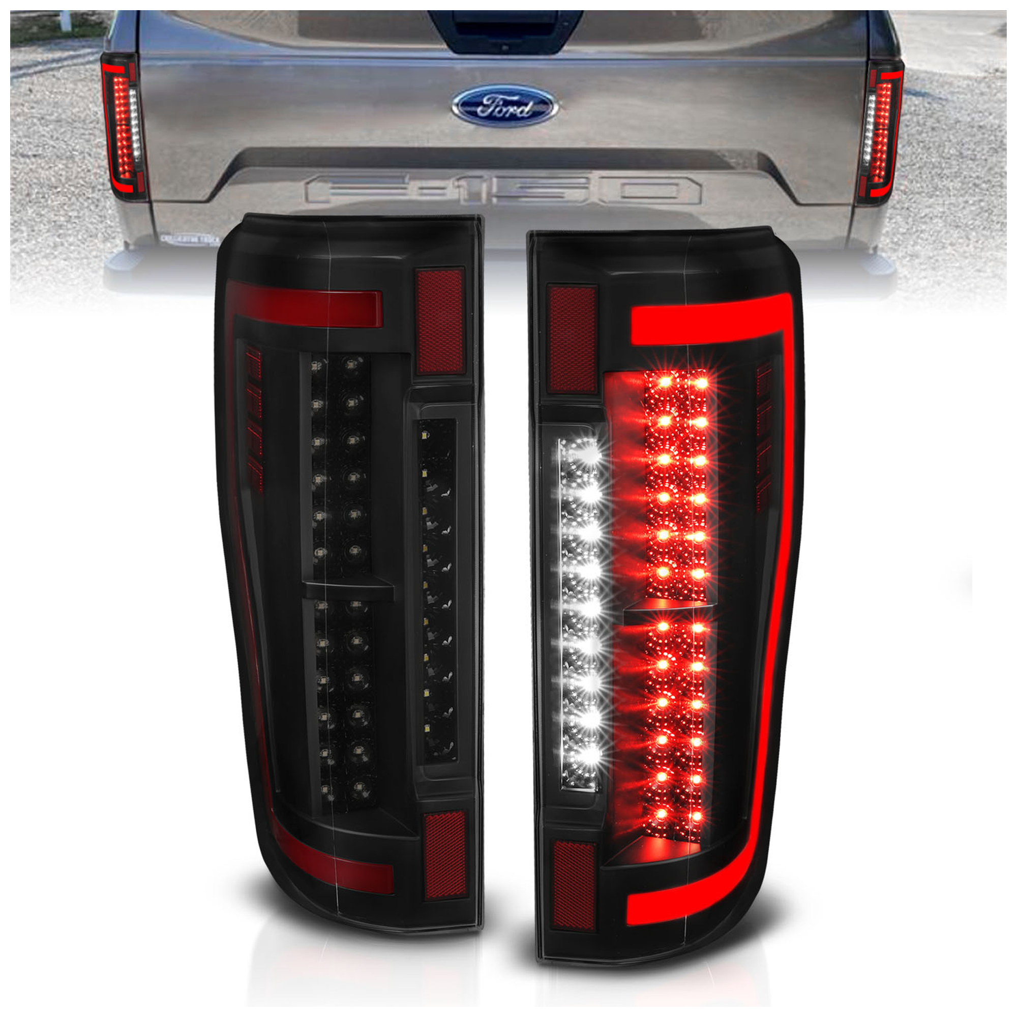 AM Tail Light SKU A1R311288 Partslink FO2800256 FO2801256 OEM HC3Z13405D HC3Z13404D HC3Z1340