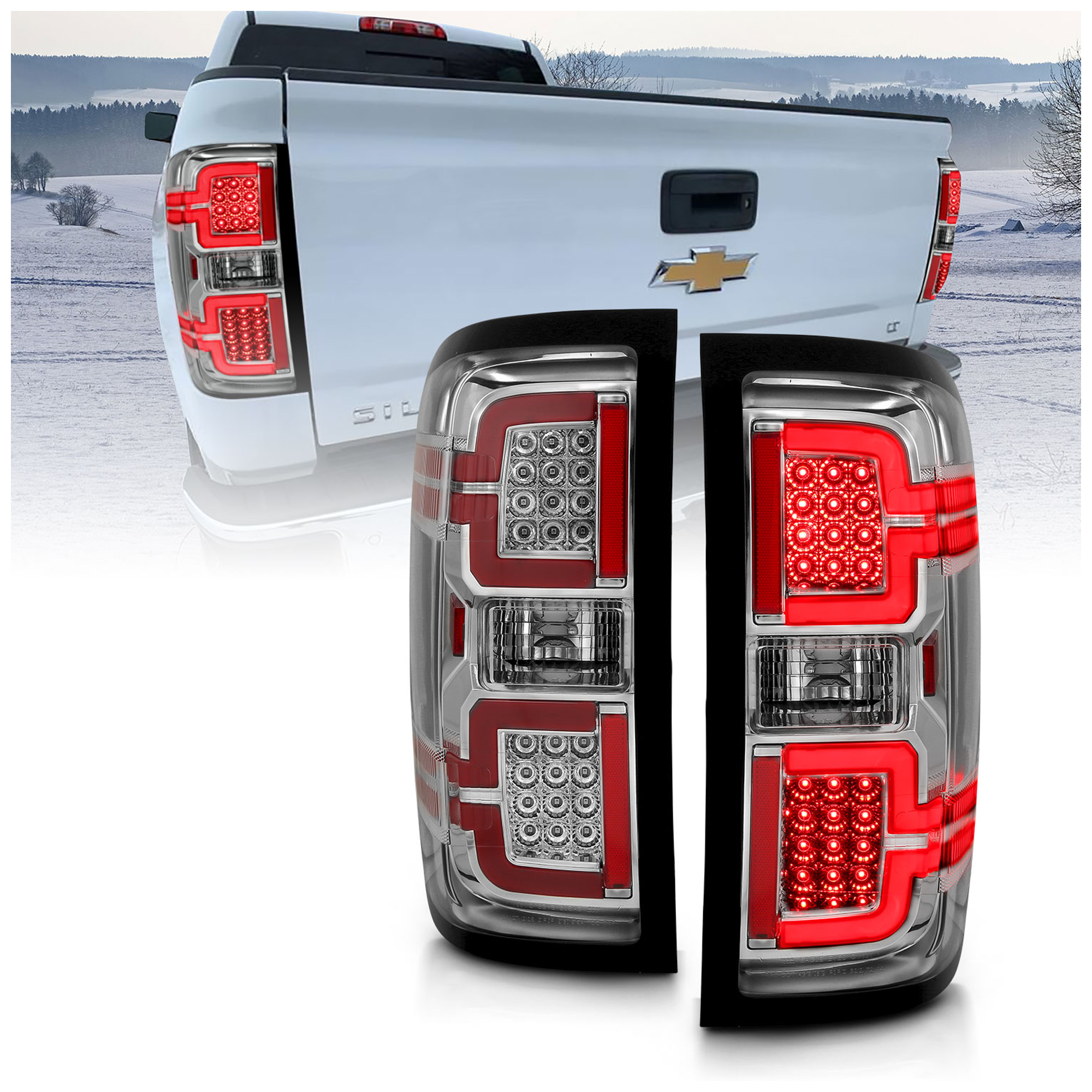 AM Tail Light SKU A1R311291 Partslink GM2801261 GM2800261 GM2800293 GM2801293 OEM 23141274-23141275-23431875-234