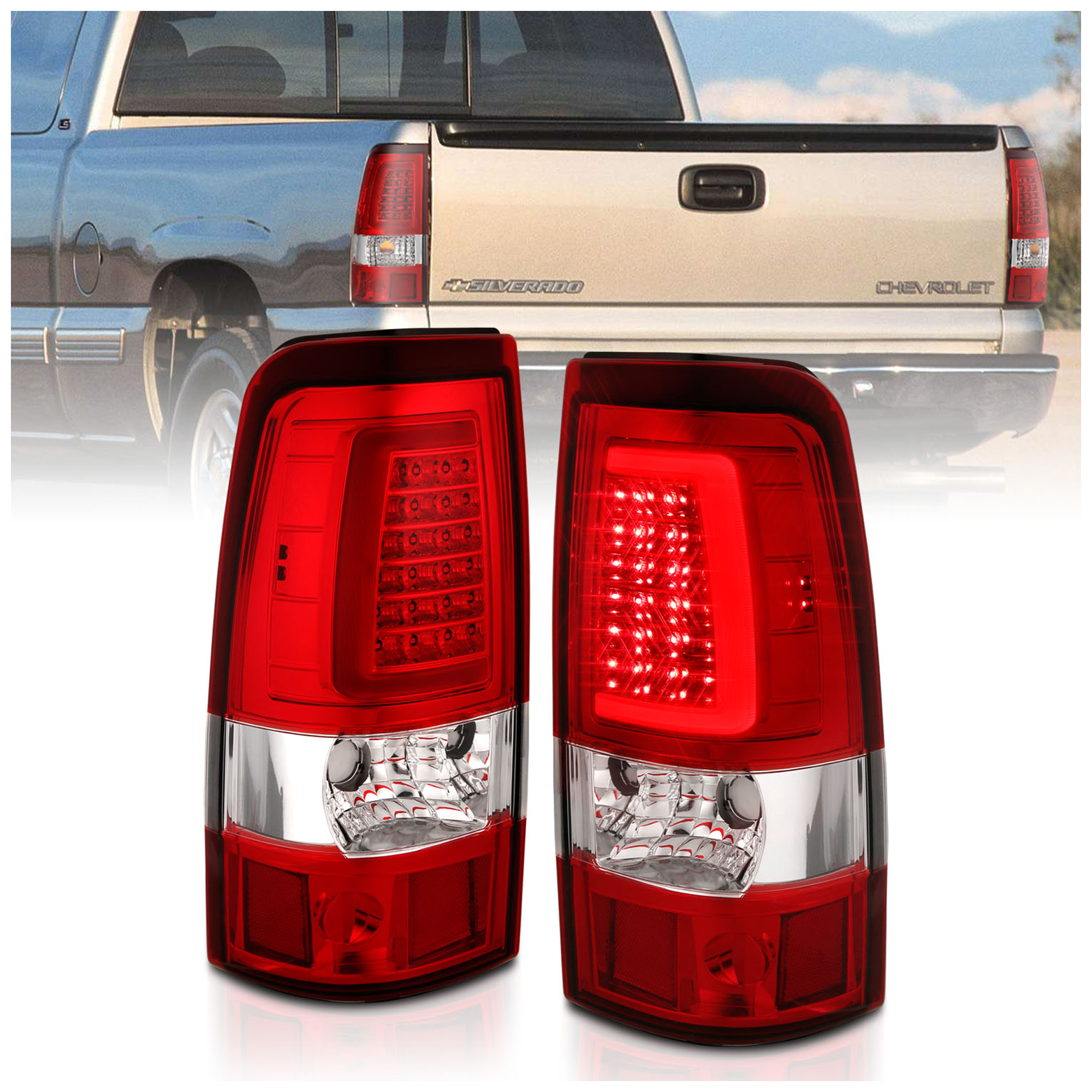 AM Tail Lights SKU A1R311335 Partslink GM2800161 GM2801161 GM2800174 GM2801174 OEM 19169002-19169003-19169004-191