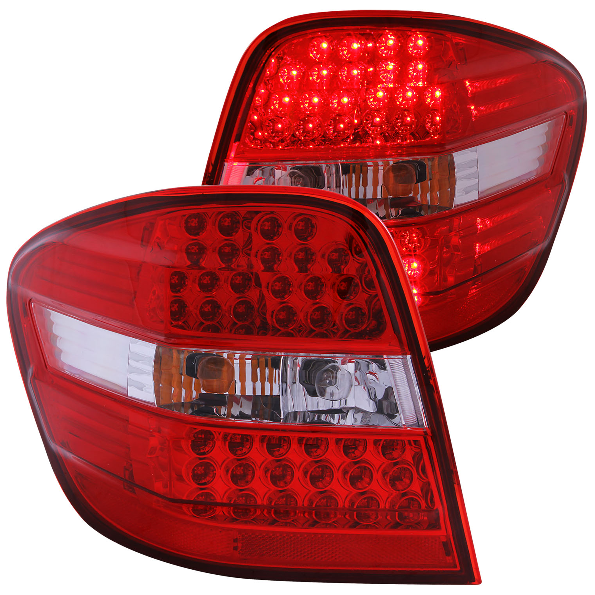 AM LED TAIL LIGHTS|LED RED CLEAR SKU A1R321053 Partslink MB2801126 MB2800126 MB2801125 MB2800125 OEM 1648203964-1648203764-16482038