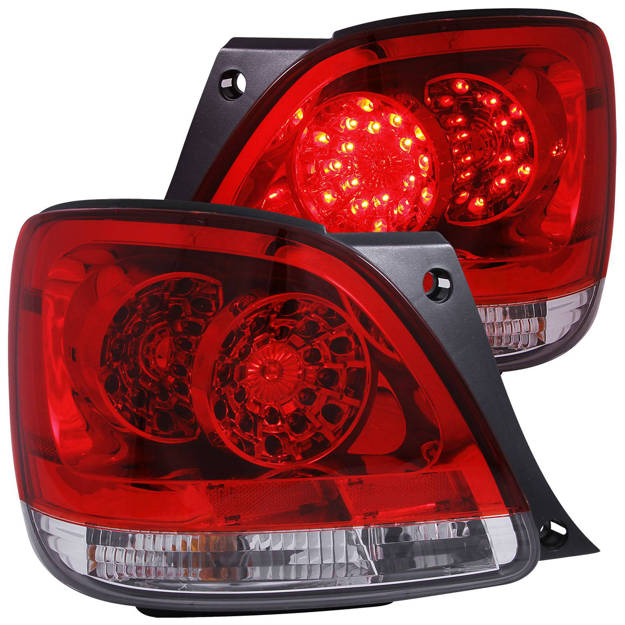 AM LED TAIL LIGHTS|LED RED CLEAR SKU A1R321101 Partslink LX2802100 LX2803100 OEM 8159030070-8158030120