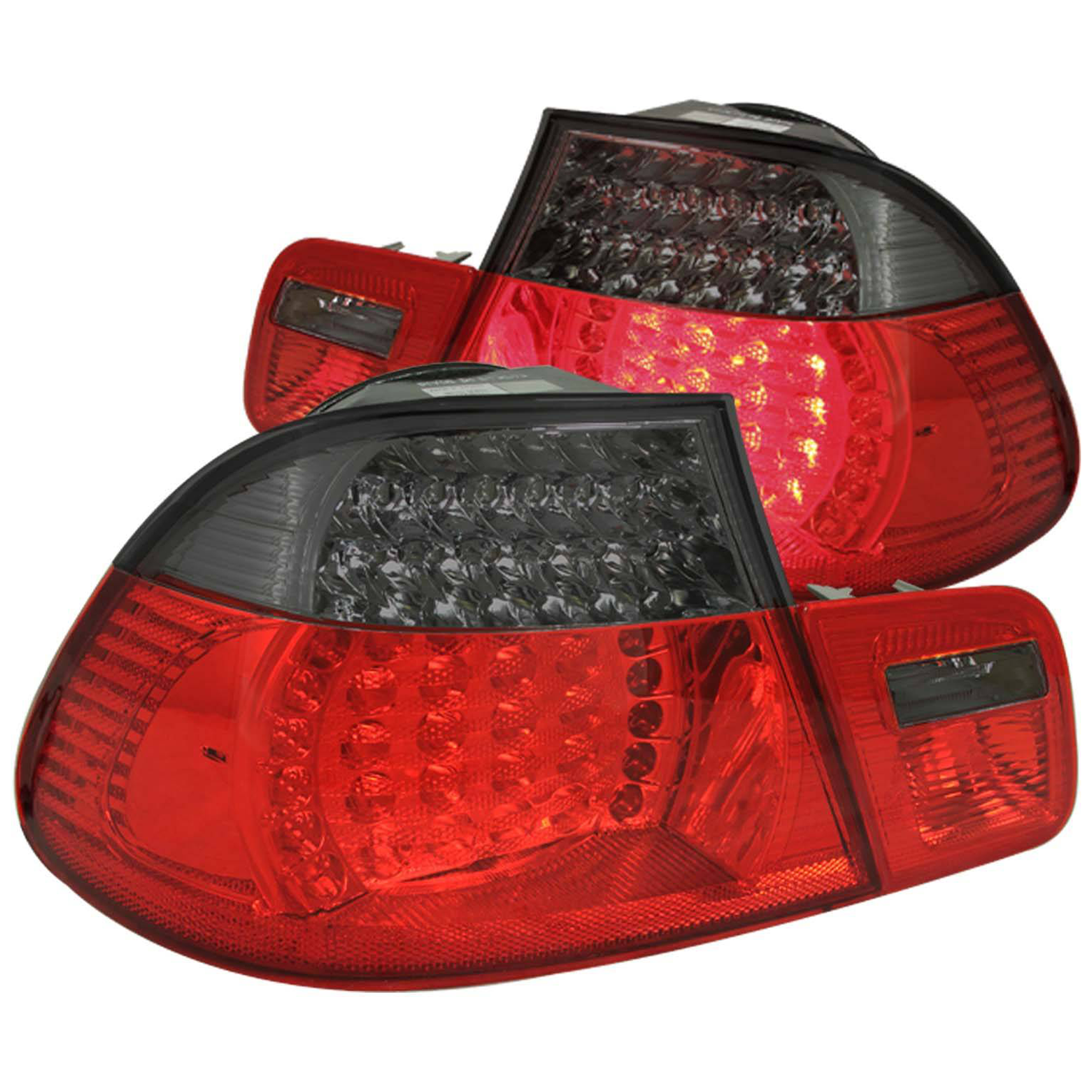AM LED TAIL LIGHTS|LED RED SMOKE SKU A1R321127 Partslink BM2502102 BM2503102 BM2520104 BM2521104 OEM 63218383825-63218383826