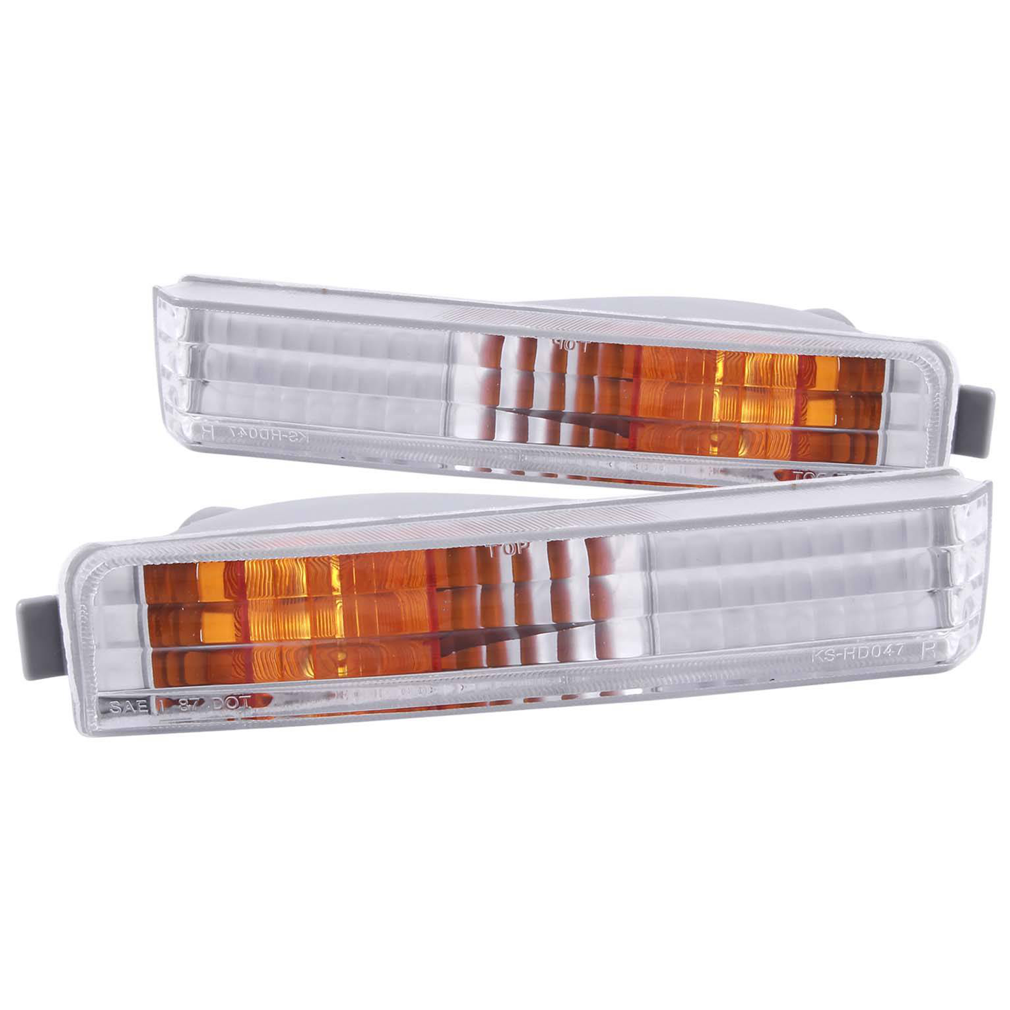 AM BUMPER LIGHTS|EURO W AMBER REFLECTOR SKU A1R511006 OEM 33350SM4A03-33300SM4A03