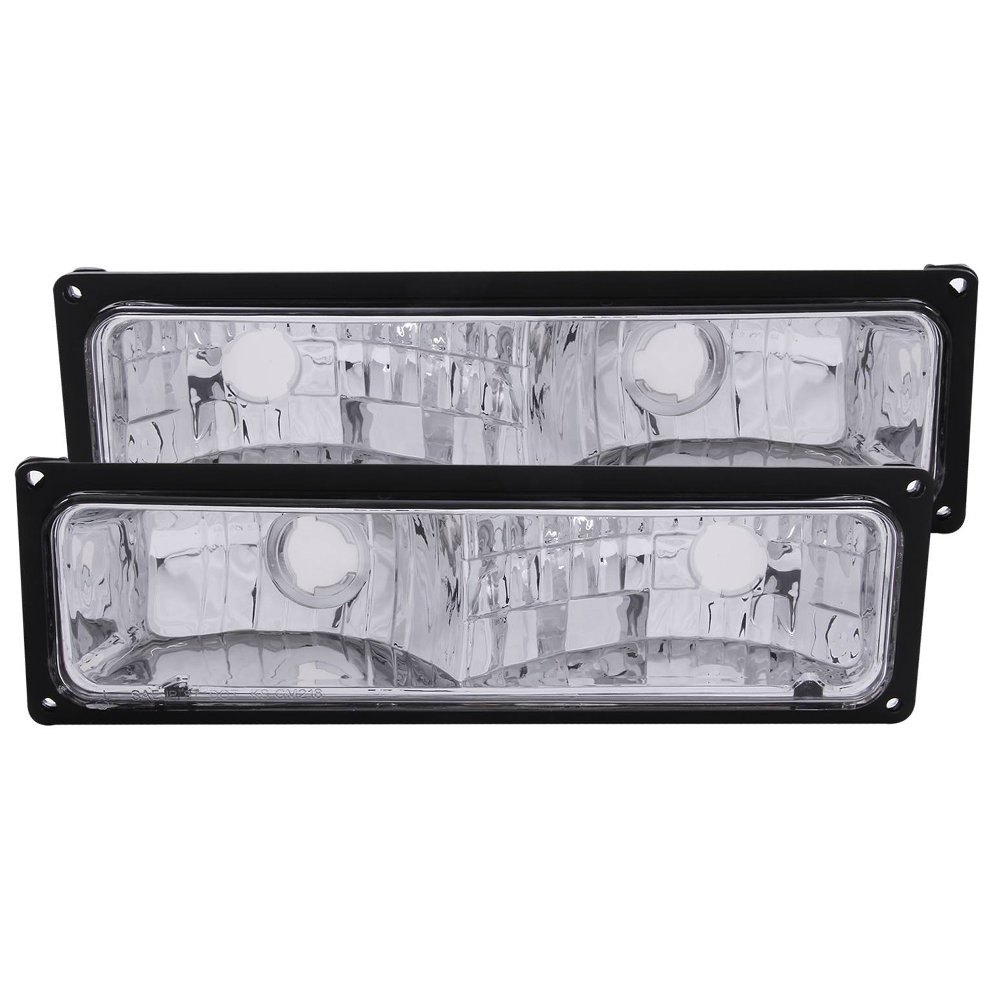 AM PARKING LIGHTS|BLACK SKU A1R511033 OEM 5974337-5974338