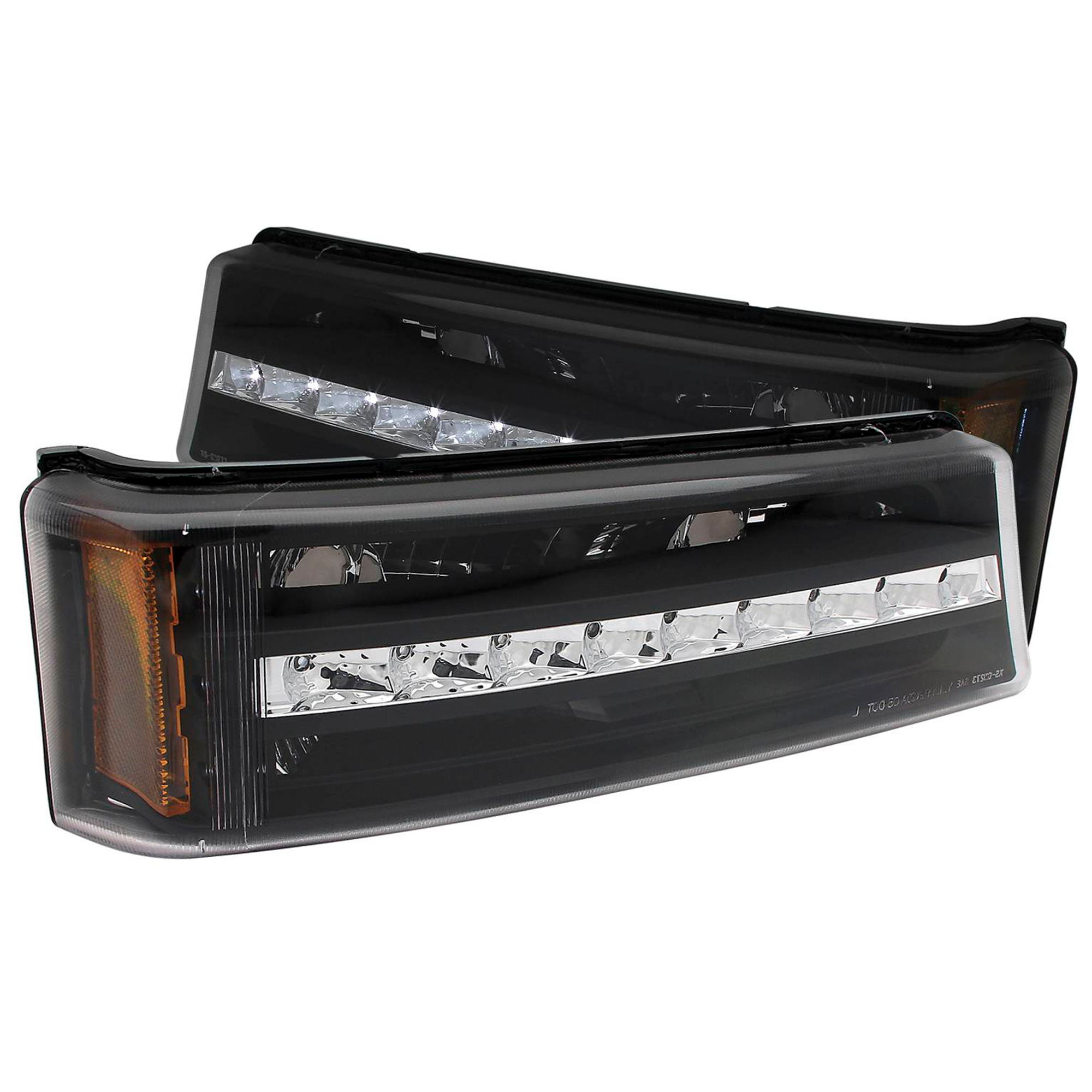 AM PARKING LIGHTS|LED BLACK SKU A1R511067 OEM 15199556-15199557